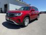 2021 RED /BLACK Volkswagen Atlas (1V2BR2CA0MC) with an 36 engine, Automatic transmission, located at 1175 N Woodruff Ave, Idaho Falls, ID, 83401, 43.506901, -111.999657 - At Timberline Auto, finding a great deal on your next vehicle is always easy! Our experienced sales staff's goal is to help find you the right vehicle at the right price! Our knowledgeable finance department has options for almost any credit score. We offer extended service contract options to prote - Photo#1