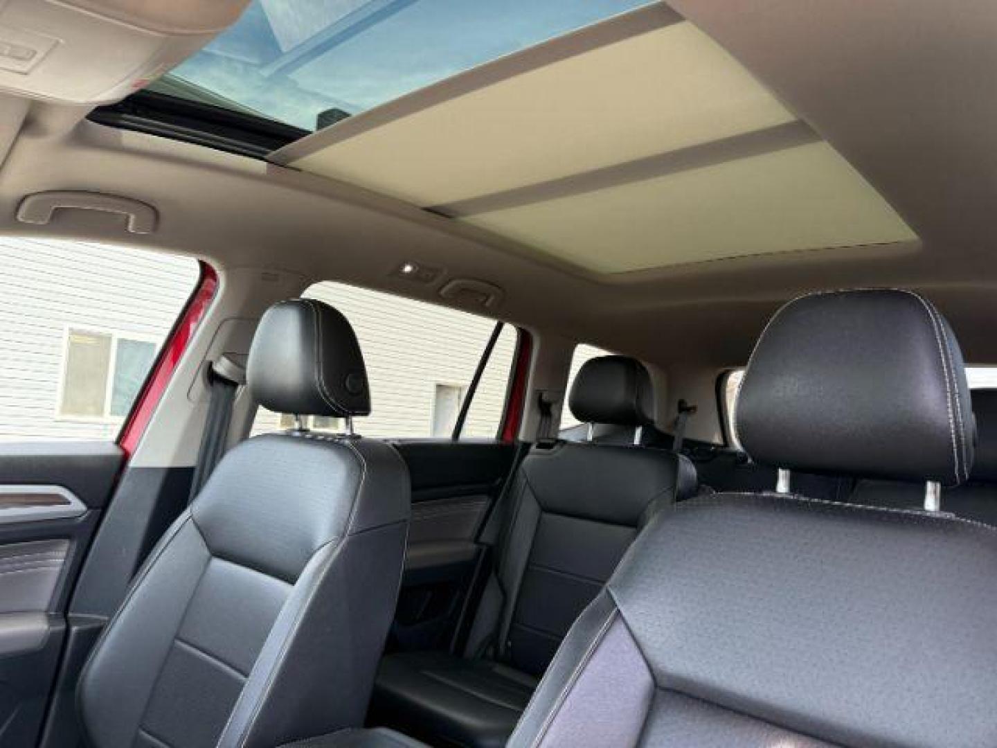 2021 Aurora Red Metallic /Titan Black Volkswagen Atlas (1V2BR2CA0MC) with an 36L V-6 gasoline direct injection engine, Automatic transmission, located at 1175 N Woodruff Ave, Idaho Falls, ID, 83401, 43.506901, -111.999657 - Photo#46