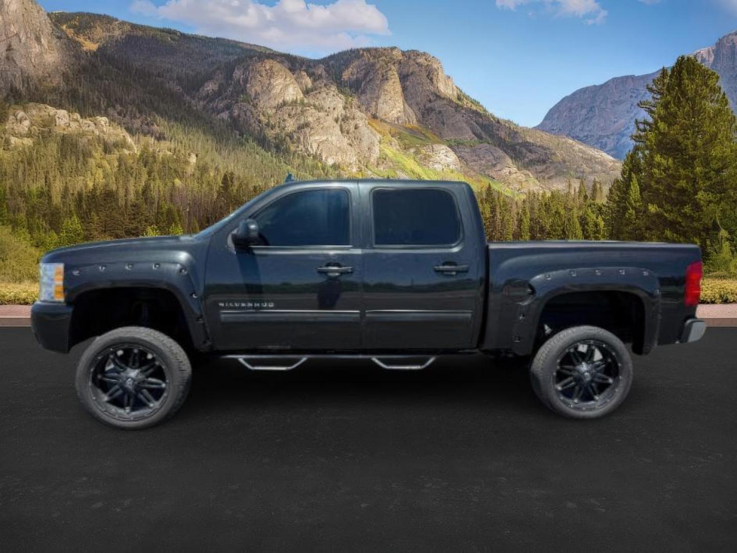 2012 Black /Ebony Chevrolet Silverado 1500 LTZ (3GCPKTE70CG) with an Vortec 5.3L V-8 variable valve control engine, AUTOMATIC transmission, located at 1235 N Woodruff Ave., Idaho Falls, 83401, (208) 523-1053, 43.507172, -112.000488 - At Timberline Auto, finding a great deal on your next vehicle is always easy! Our experienced sales staff's goal is to help find you the right vehicle at the right price! Our knowledgeable finance department has options for almost any credit score. We offer extended service contract options to prote - Photo#0