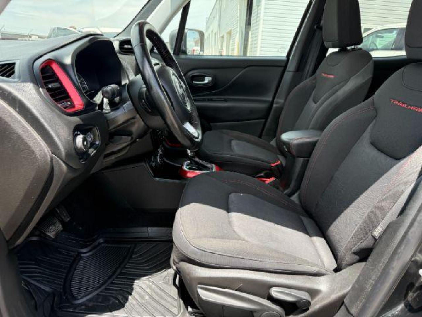 2018 BLACK /CLOTH Jeep Renegade (ZACCJBCB0JJ) with an 24 engine, Automatic transmission, located at 1175 N Woodruff Ave, Idaho Falls, ID, 83401, 43.506901, -111.999657 - At Timberline Auto, finding a great deal on your next vehicle is always easy! Our experienced sales staff's goal is to help find you the right vehicle at the right price! Our knowledgeable finance department has options for almost any credit score. We offer extended service contract options to prote - Photo#32