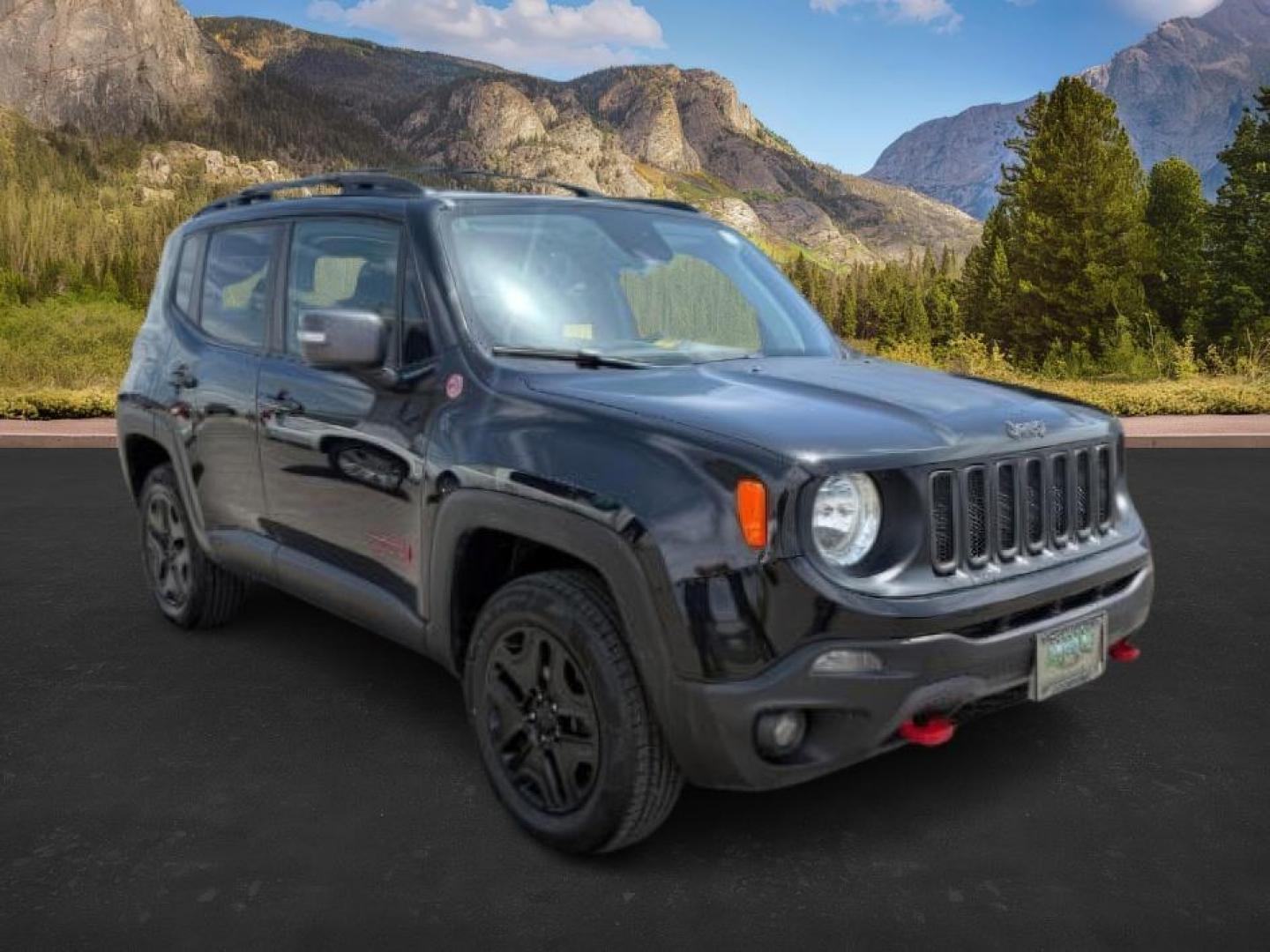2018 BLACK /CLOTH Jeep Renegade (ZACCJBCB0JJ) with an 24 engine, Automatic transmission, located at 1175 N Woodruff Ave, Idaho Falls, ID, 83401, 43.506901, -111.999657 - At Timberline Auto, finding a great deal on your next vehicle is always easy! Our experienced sales staff's goal is to help find you the right vehicle at the right price! Our knowledgeable finance department has options for almost any credit score. We offer extended service contract options to prote - Photo#7