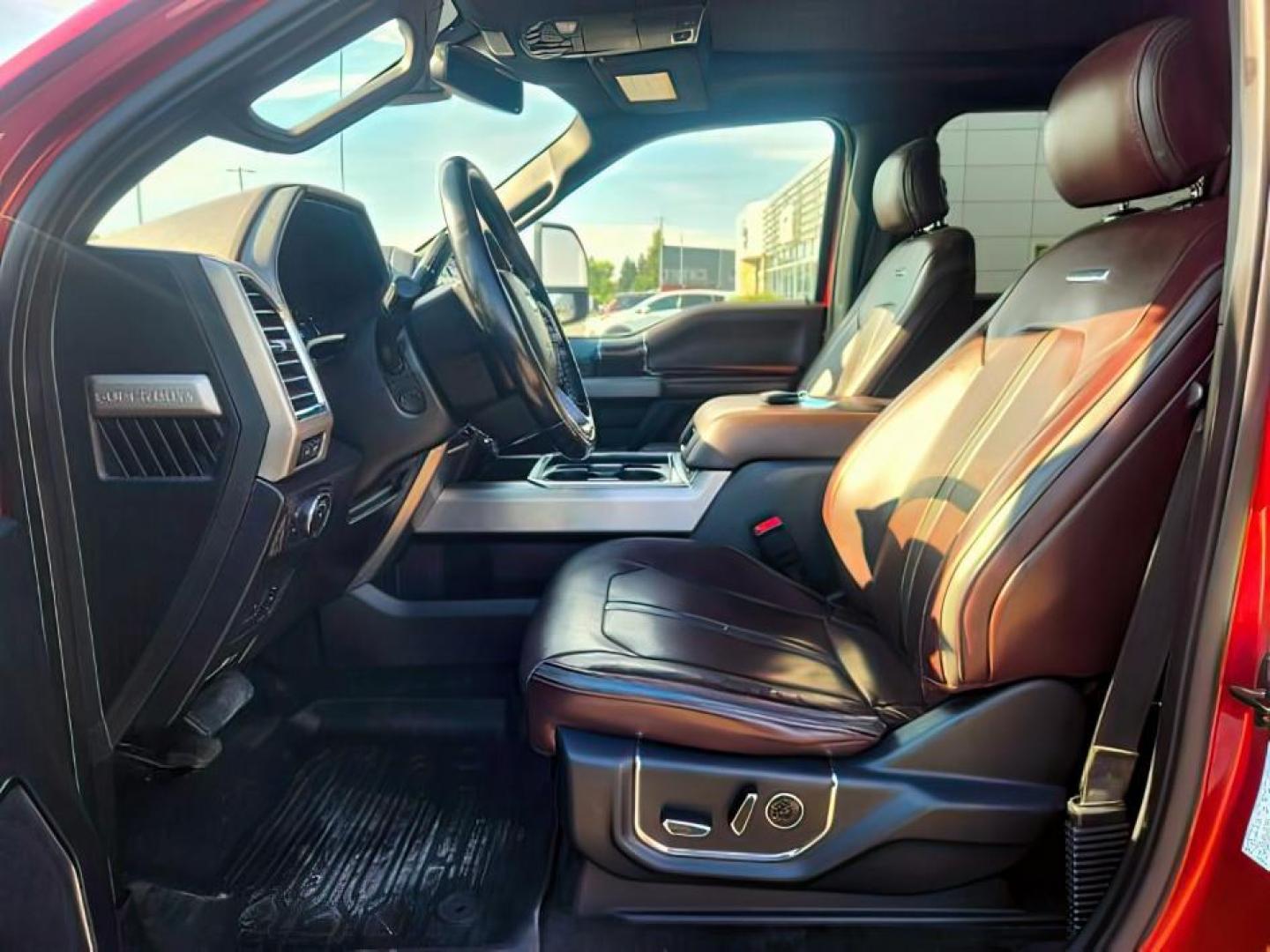 2017 Ruby Red Metallic Tinted Clearcoat /Black/Brunello Ford F-250 (1FT7W2B69HE) with an 62L V-8 variable valve control engine, Automatic transmission, located at 1175 N Woodruff Ave, Idaho Falls, ID, 83401, 43.506901, -111.999657 - At Timberline Auto, finding a great deal on your next vehicle is always easy! Our experienced sales staff's goal is to help find you the right vehicle at the right price! Our knowledgeable finance department has options for almost any credit score. We offer extended service contract options to prote - Photo#9