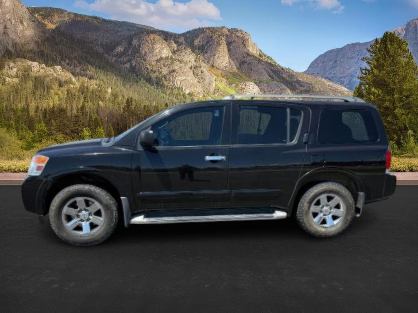 2014 Galaxy Black /Charcoal Nissan Armada SV (5N1AA0NCXEN) with an Endurance 5.6L V-8 DOHC engine, AUTOMATIC transmission, located at 1235 N Woodruff Ave., Idaho Falls, 83401, (208) 523-1053, 43.507172, -112.000488 - At Timberline Auto, finding a great deal on your next vehicle is always easy! Our experienced sales staff's goal is to help find you the right vehicle at the right price! Our knowledgeable finance department has options for almost any credit score. We offer extended service contract options to prote - Photo#0