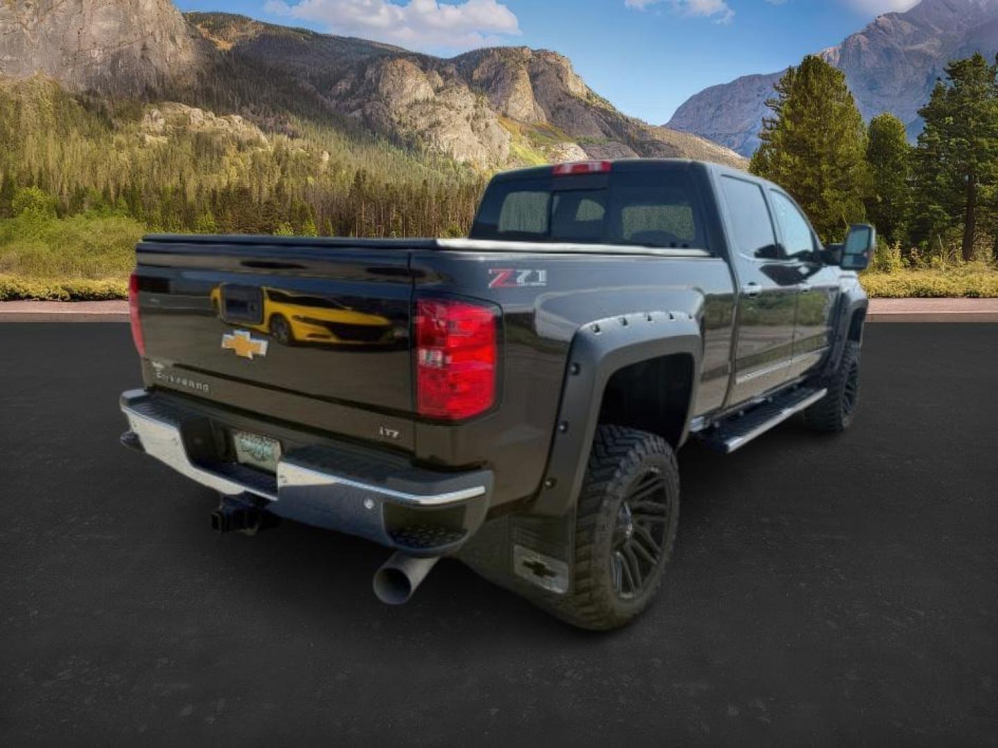 2018 BROWN /Cocoa/Dune Chevrolet Silverado 2500HD (1GC1KWEYXJF) with an 66 engine, Automatic transmission, located at 1175 N Woodruff Ave, Idaho Falls, ID, 83401, 43.506901, -111.999657 - Photo#4