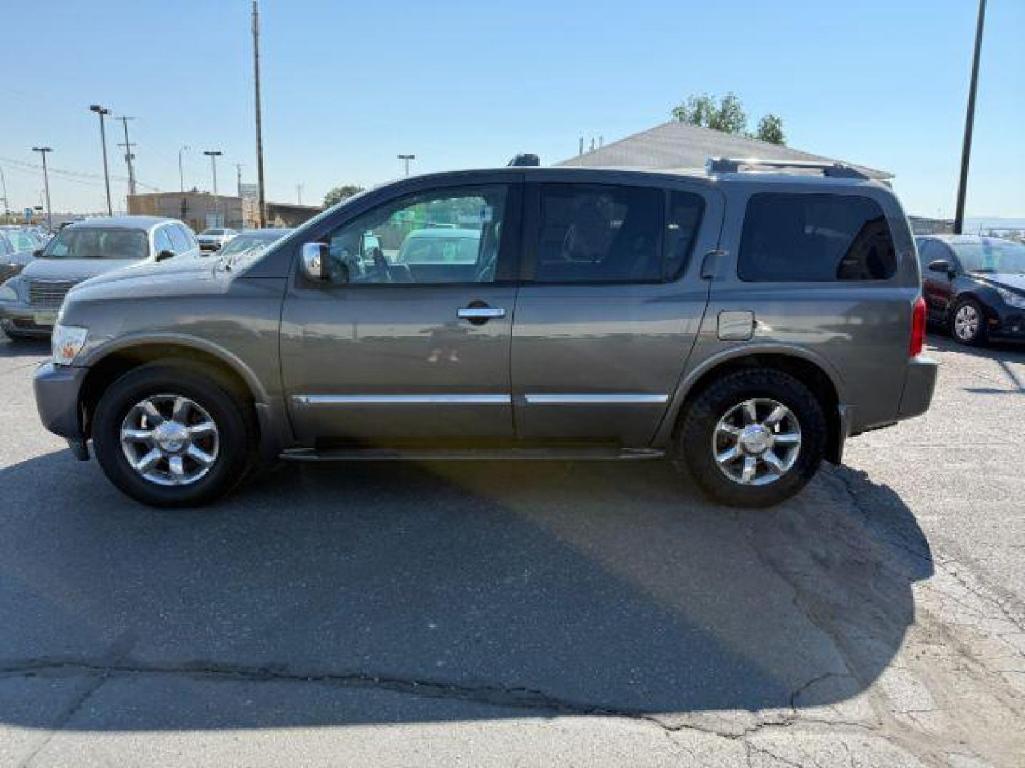 2005 SILVER /CLOTH Infiniti QX56 (5N3AA08C45N) with an 56 engine, Automatic transmission, located at 1175 N Woodruff Ave, Idaho Falls, ID, 83401, 43.506901, -111.999657 - Photo#25