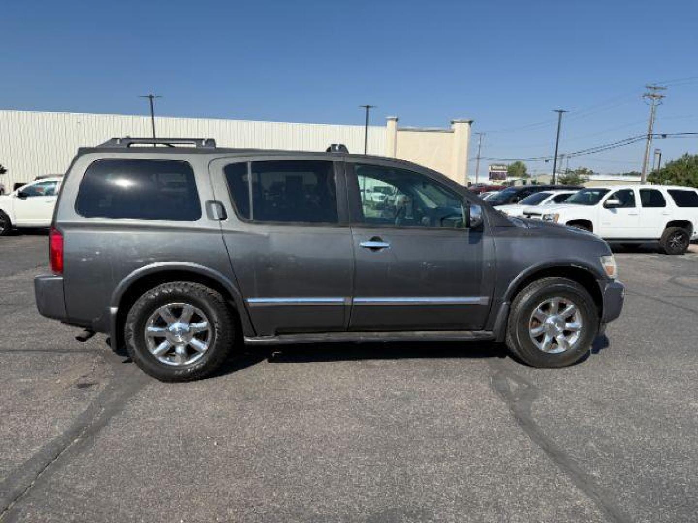 2005 SILVER /CLOTH Infiniti QX56 (5N3AA08C45N) with an 56 engine, Automatic transmission, located at 1175 N Woodruff Ave, Idaho Falls, ID, 83401, 43.506901, -111.999657 - Photo#32