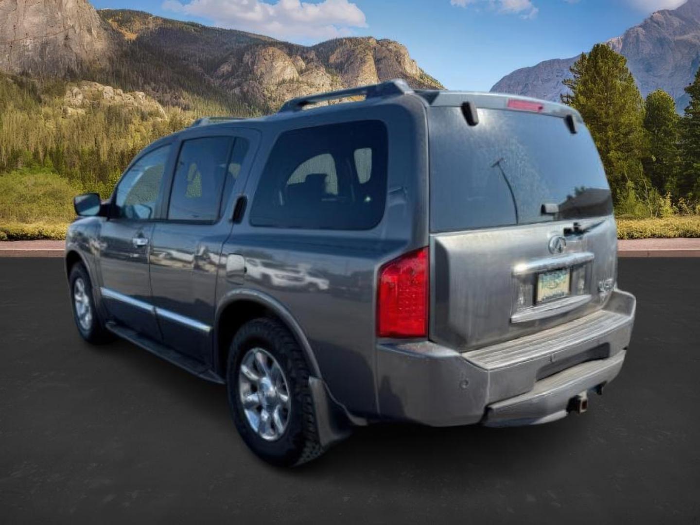 2005 SILVER /CLOTH Infiniti QX56 (5N3AA08C45N) with an 56 engine, Automatic transmission, located at 1175 N Woodruff Ave, Idaho Falls, ID, 83401, 43.506901, -111.999657 - Photo#2