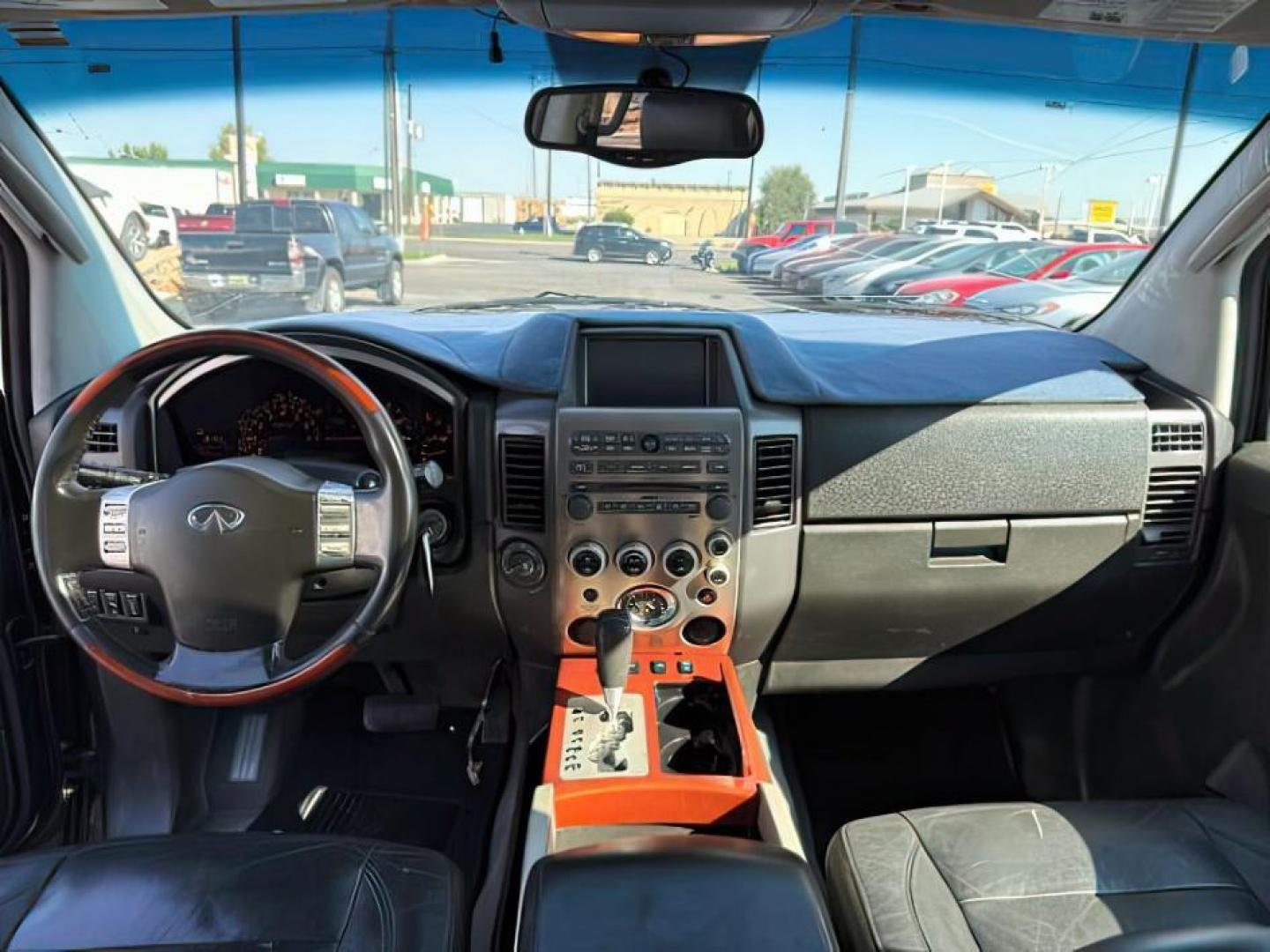 2005 SILVER /CLOTH Infiniti QX56 (5N3AA08C45N) with an 56 engine, Automatic transmission, located at 1175 N Woodruff Ave, Idaho Falls, ID, 83401, 43.506901, -111.999657 - Photo#21