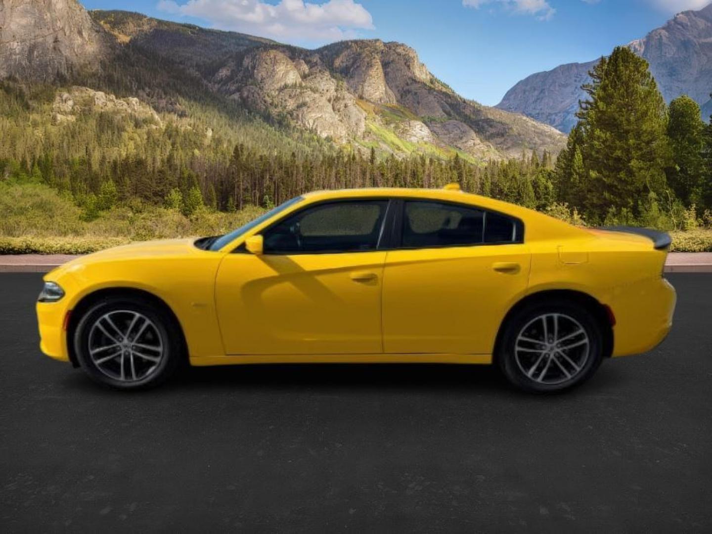 2018 Yellow Jacket Clearcoat /Black Dodge Charger GT AWD (2C3CDXJG5JH) with an Pentastar 3.6L V-6 DOHC engine, AUTOMATIC transmission, located at 1235 N Woodruff Ave., Idaho Falls, 83401, (208) 523-1053, 43.507172, -112.000488 - At Timberline Auto, finding a great deal on your next vehicle is always easy! Our experienced sales staff's goal is to help find you the right vehicle at the right price! Our knowledgeable finance department has options for almost any credit score. We offer extended service contract options to prote - Photo#1