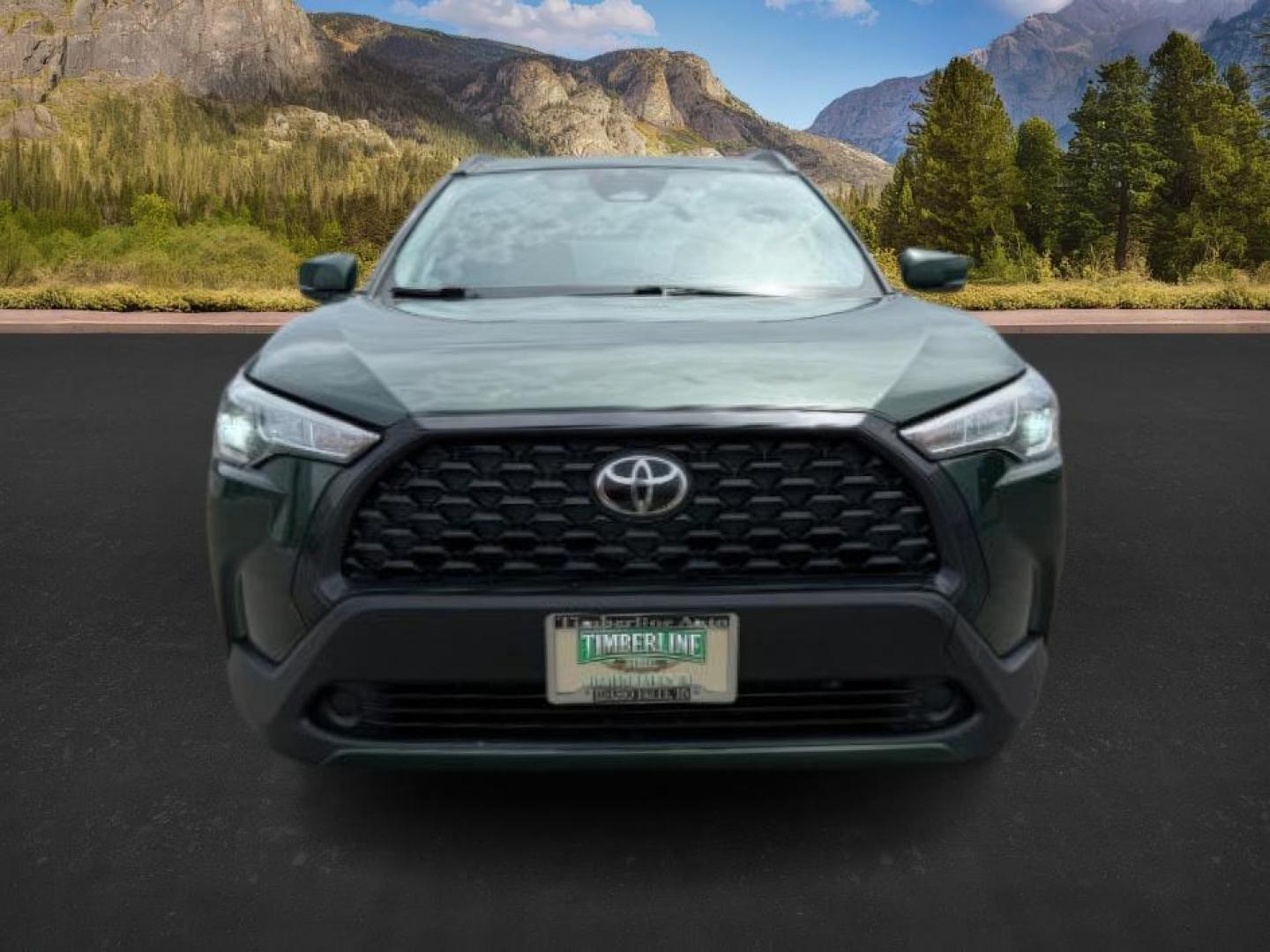 2023 GREEN /Black Toyota Corolla Cross (7MUCAABG9PV) with an Dynamic Force 2L I-4 portdirect injection engine, Automatic transmission, located at 1175 N Woodruff Ave, Idaho Falls, ID, 83401, 43.506901, -111.999657 - At Timberline Auto, finding a great deal on your next vehicle is always easy! Our experienced sales staff's goal is to help find you the right vehicle at the right price! Our knowledgeable finance department has options for almost any credit score. We offer extended service contract options to prote - Photo#9
