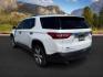2018 Summit White /Dark Atmosphere/Medium Ash Gray Chevrolet Traverse (1GNEVHKW7JJ) with an 36L V-6 gasoline direct injection engine, Automatic transmission, located at 1175 N Woodruff Ave, Idaho Falls, ID, 83401, 43.506901, -111.999657 - At Timberline Auto, finding a great deal on your next vehicle is always easy! Our experienced sales staff's goal is to help find you the right vehicle at the right price! Our knowledgeable finance department has options for almost any credit score. We offer extended service contract options to prote - Photo#2