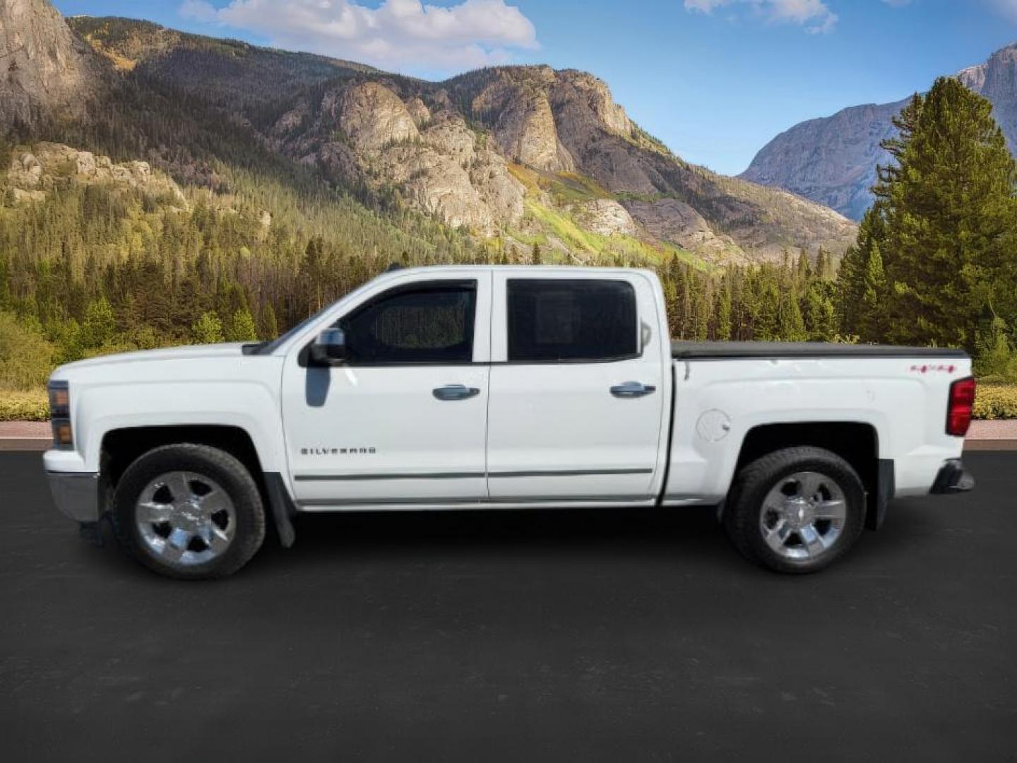 2014 White Diamond Tricoat /Jet Black Chevrolet Silverado 1500 (3GCUKSEC2EG) with an EcoTec3 53L V-8 gasoline direct injection engine, Automatic transmission, located at 1175 N Woodruff Ave, Idaho Falls, ID, 83401, 43.506901, -111.999657 - At Timberline Auto, finding a great deal on your next vehicle is always easy! Our experienced sales staff's goal is to help find you the right vehicle at the right price! Our knowledgeable finance department has options for almost any credit score. We offer extended service contract options to prote - Photo#1