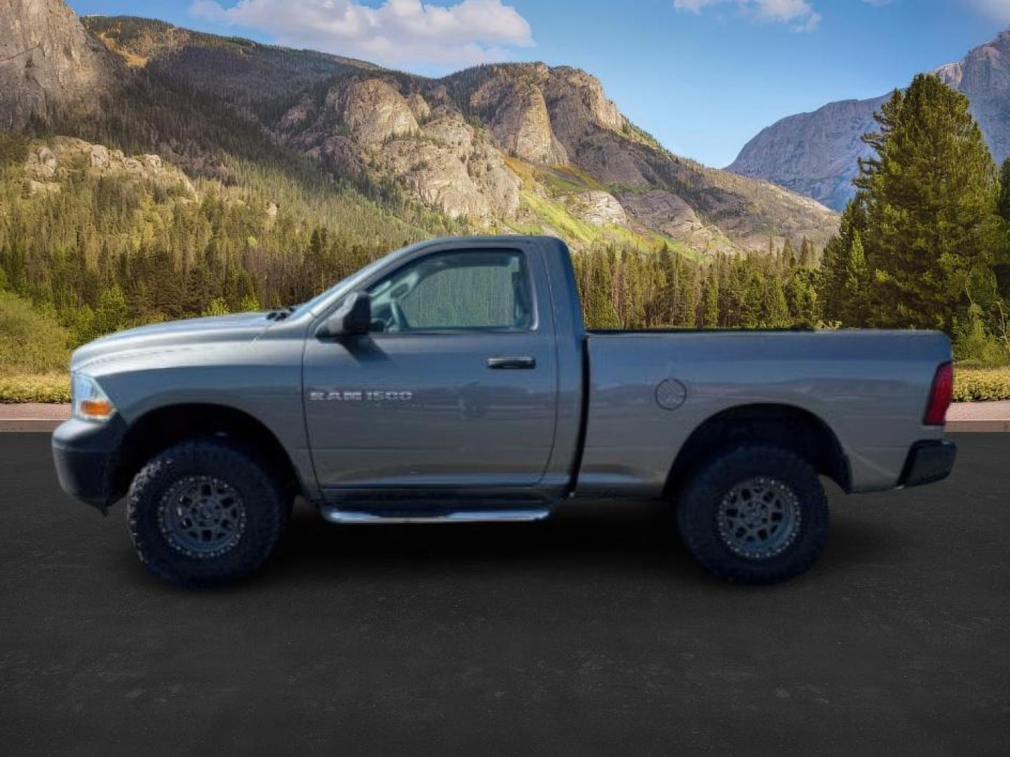 2012 GRAY /CLOTH Ram 1500 ST (3C6JD7AP8CG) with an 5.7 engine, AUTOMATIC transmission, located at 1235 N Woodruff Ave., Idaho Falls, 83401, (208) 523-1053, 43.507172, -112.000488 - At Timberline Auto, finding a great deal on your next vehicle is always easy! Our experienced sales staff's goal is to help find you the right vehicle at the right price! Our knowledgeable finance department has options for almost any credit score. We offer extended service contract options to prote - Photo#1