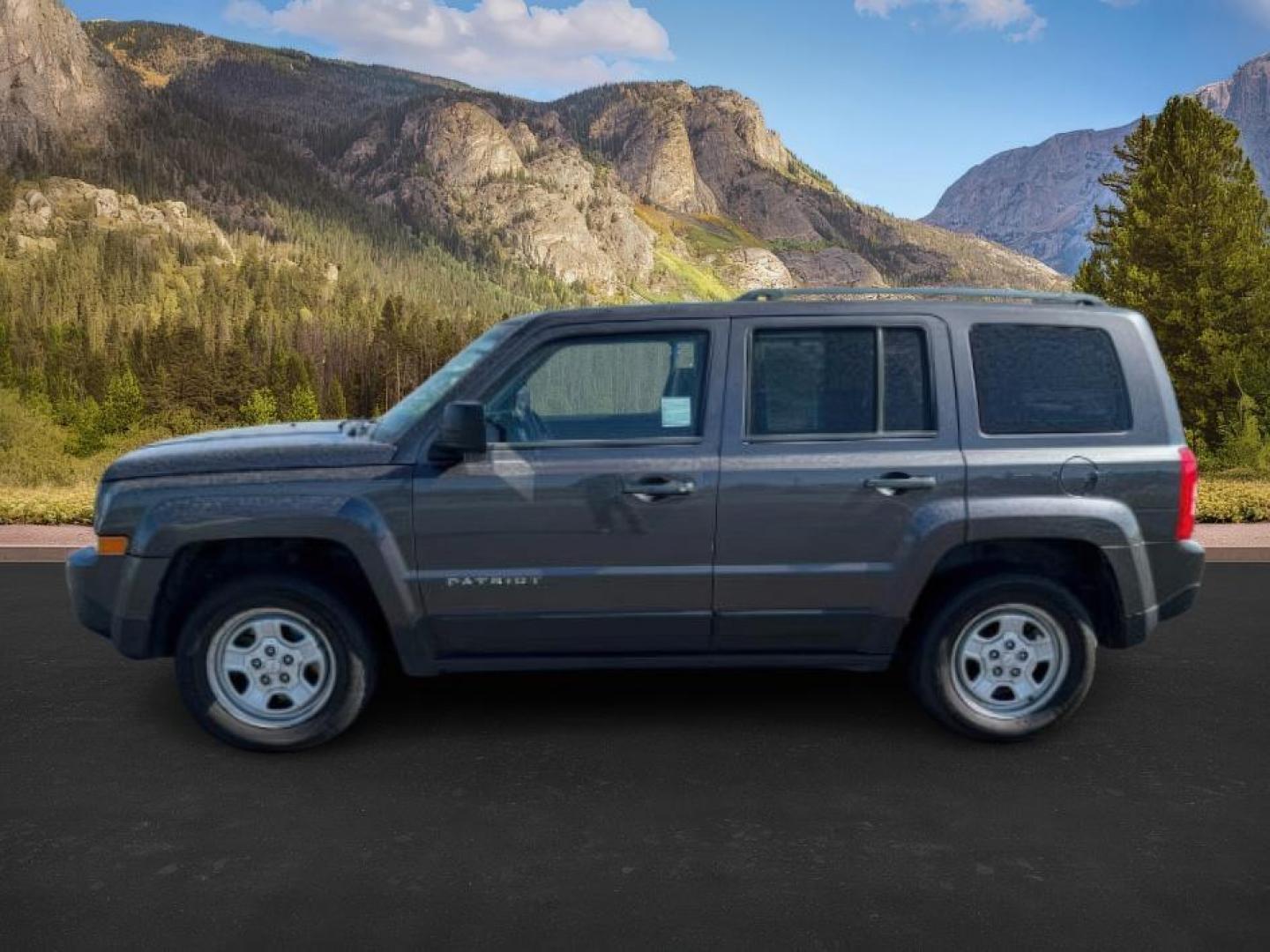 2015 GRAY /Dark Slate Gray Jeep Patriot (1C4NJRBB0FD) with an 24L I-4 DOHC engine, Automatic transmission, located at 1175 N Woodruff Ave, Idaho Falls, ID, 83401, 43.506901, -111.999657 - At Timberline Auto, finding a great deal on your next vehicle is always easy! Our experienced sales staff's goal is to help find you the right vehicle at the right price! Our knowledgeable finance department has options for almost any credit score. We offer extended service contract options to prote - Photo#0
