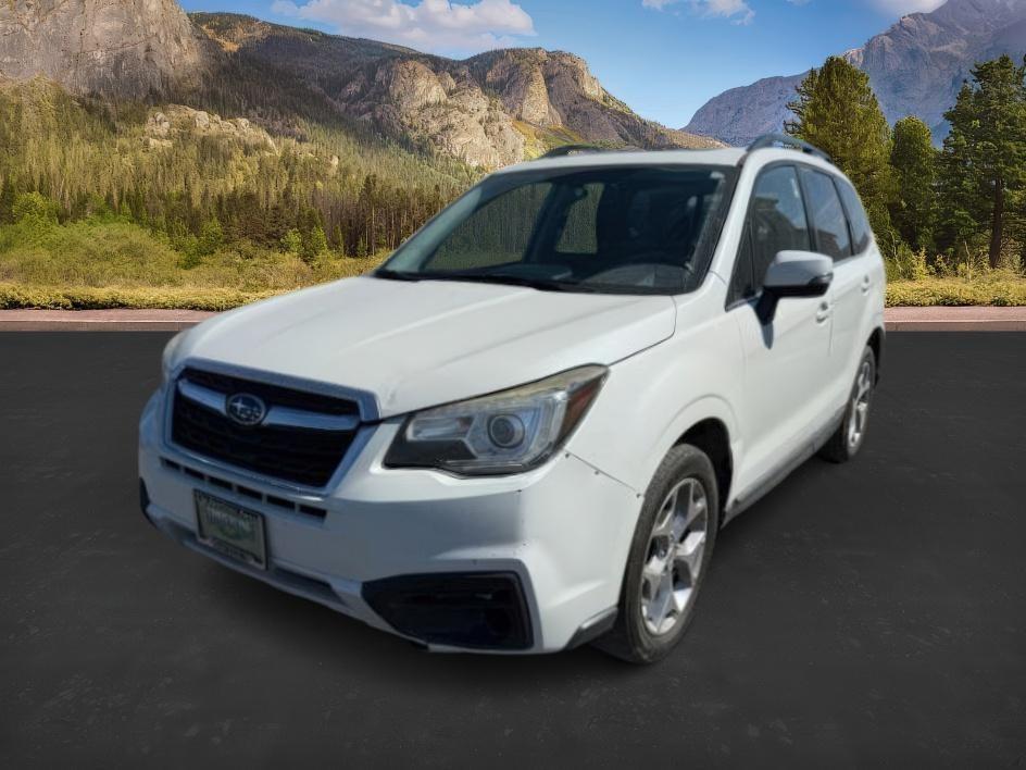2017 Crystal White Pearl /Black Subaru Forester 2.5i Touring (JF2SJATC9HH) with an 2.5L H-4 DOHC engine, AUTOMATIC transmission, located at 1235 N Woodruff Ave., Idaho Falls, 83401, (208) 523-1053, 43.507172, -112.000488 - Photo#0