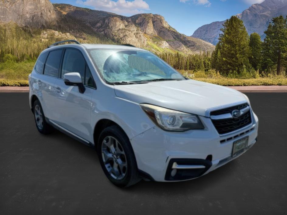 2017 Crystal White Pearl /Black Subaru Forester 2.5i Touring (JF2SJATC9HH) with an 2.5L H-4 DOHC engine, AUTOMATIC transmission, located at 1235 N Woodruff Ave., Idaho Falls, 83401, (208) 523-1053, 43.507172, -112.000488 - Photo#9