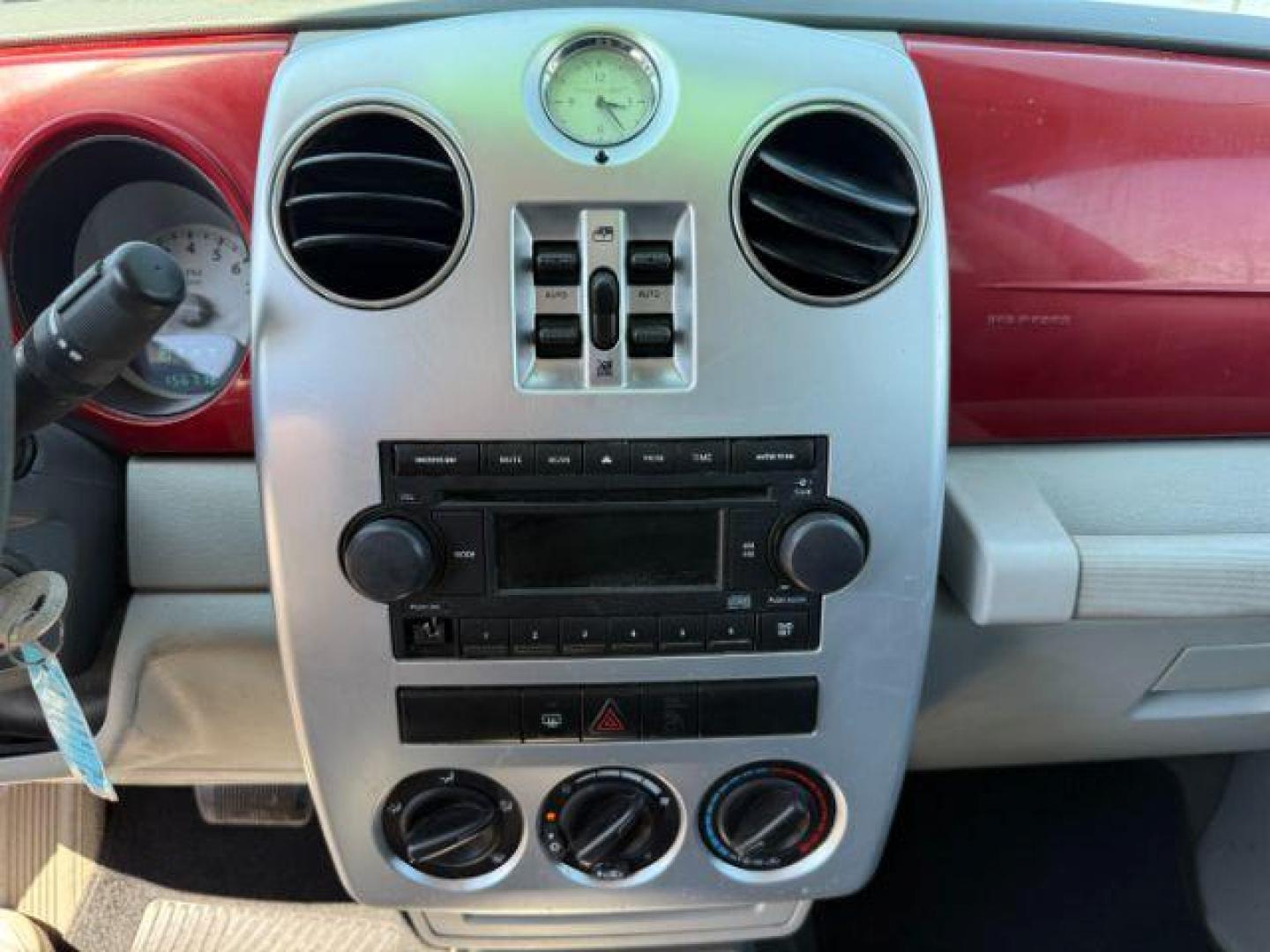 2006 Inferno Red Crystal Pearl /Pastel Pebble Beige Cloth Interior Chrysler PT Cruiser (3A4FY58B76T) with an 24L L4 DOHC 16V engine, Automatic transmission, located at 1175 N Woodruff Ave, Idaho Falls, ID, 83401, 43.506901, -111.999657 - Photo#32
