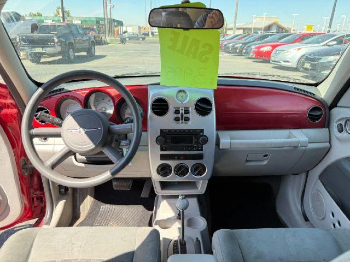 2006 Inferno Red Crystal Pearl /Pastel Pebble Beige Cloth Interior Chrysler PT Cruiser (3A4FY58B76T) with an 24L L4 DOHC 16V engine, Automatic transmission, located at 1175 N Woodruff Ave, Idaho Falls, ID, 83401, 43.506901, -111.999657 - Photo#35