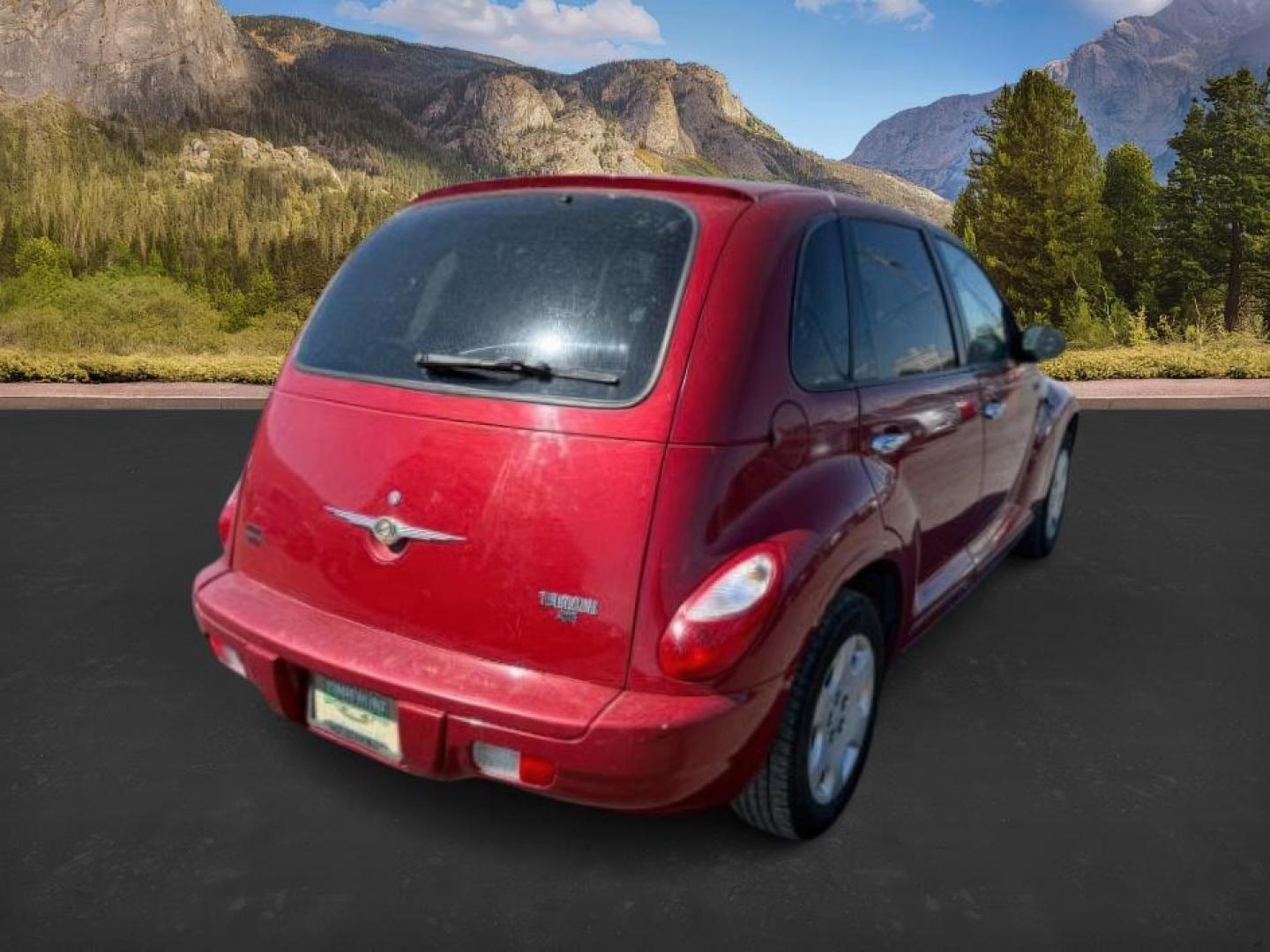 2006 Inferno Red Crystal Pearl /Pastel Pebble Beige Cloth Interior Chrysler PT Cruiser (3A4FY58B76T) with an 24L L4 DOHC 16V engine, Automatic transmission, located at 1175 N Woodruff Ave, Idaho Falls, ID, 83401, 43.506901, -111.999657 - Photo#4