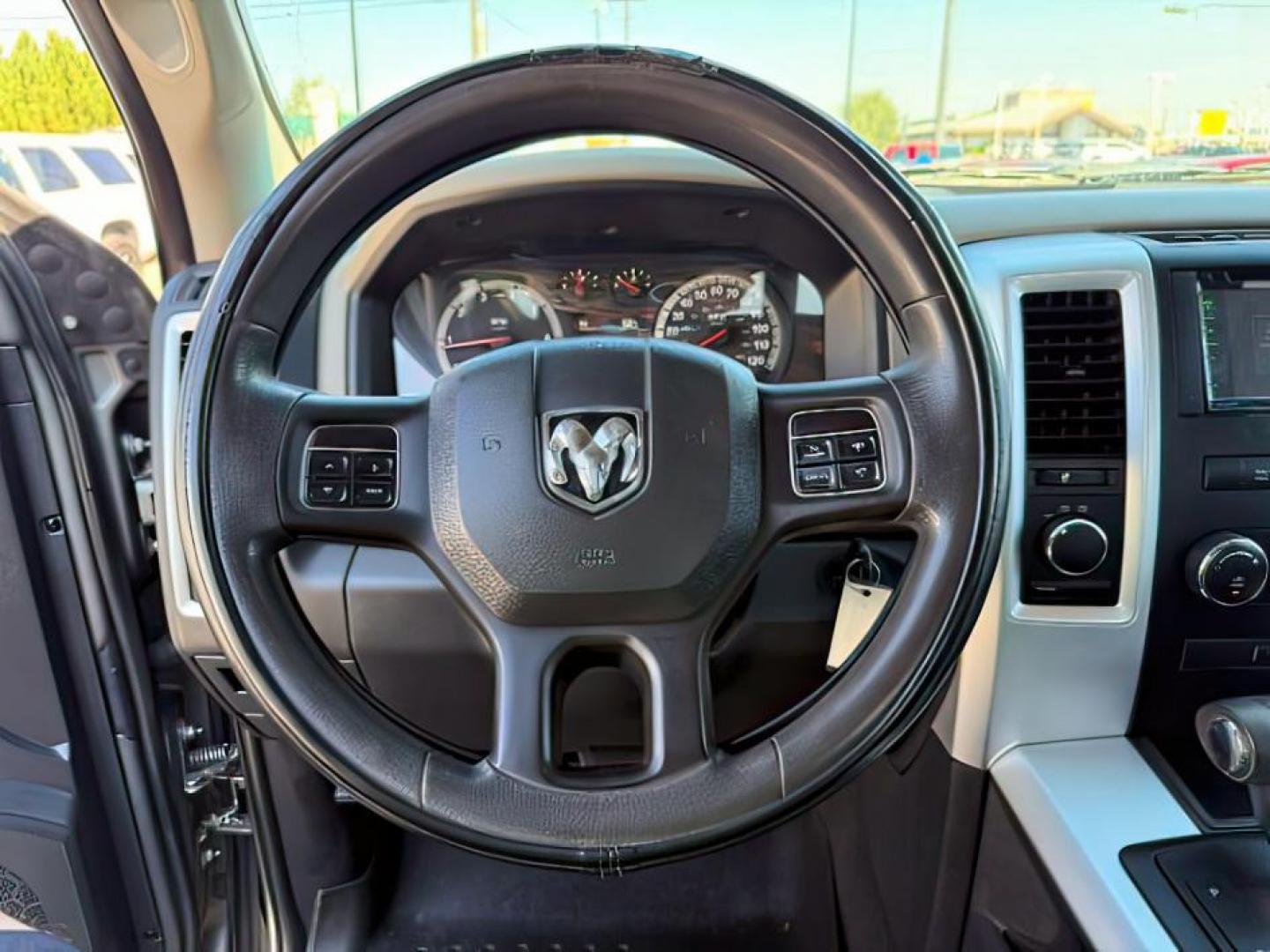 2012 GRAY /CLOTH Ram 1500 (1C6RD7GTXCS) with an 57 V8 engine, Automatic transmission, located at 1175 N Woodruff Ave, Idaho Falls, ID, 83401, 43.506901, -111.999657 - At Timberline Auto, finding a great deal on your next vehicle is always easy! Our experienced sales staff's goal is to help find you the right vehicle at the right price! Our knowledgeable finance department has options for almost any credit score. We offer extended service contract options to prote - Photo#12