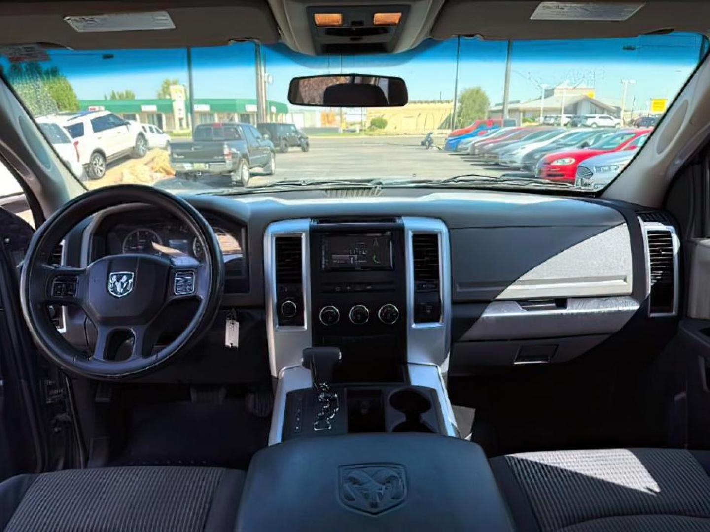2012 GRAY /CLOTH Ram 1500 (1C6RD7GTXCS) with an 57 V8 engine, Automatic transmission, located at 1175 N Woodruff Ave, Idaho Falls, ID, 83401, 43.506901, -111.999657 - At Timberline Auto, finding a great deal on your next vehicle is always easy! Our experienced sales staff's goal is to help find you the right vehicle at the right price! Our knowledgeable finance department has options for almost any credit score. We offer extended service contract options to prote - Photo#17