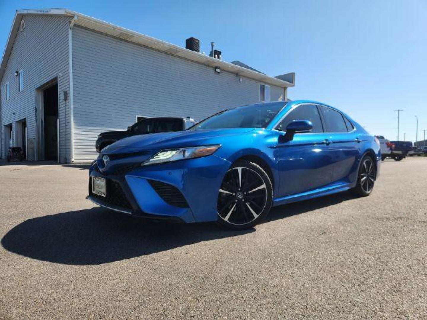 2018 Blue Streak Metallic /Black Toyota Camry (4T1BZ1HK0JU) with an 35L V-6 portdirect injection engine, Automatic transmission, located at 1175 N Woodruff Ave, Idaho Falls, ID, 83401, 43.506901, -111.999657 - At Timberline Auto, finding a great deal on your next vehicle is always easy! Our experienced sales staff's goal is to help find you the right vehicle at the right price! Our knowledgeable finance department has options for almost any credit score. We offer extended service contract options to prote - Photo#25