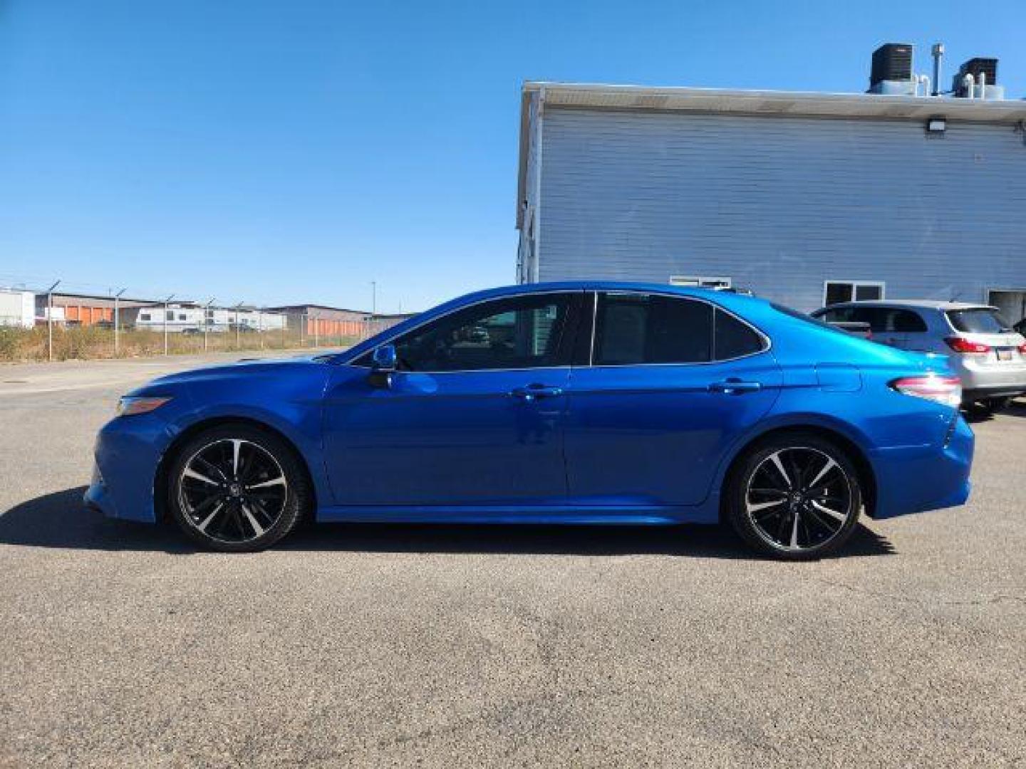 2018 Blue Streak Metallic /Black Toyota Camry (4T1BZ1HK0JU) with an 35L V-6 portdirect injection engine, Automatic transmission, located at 1175 N Woodruff Ave, Idaho Falls, ID, 83401, 43.506901, -111.999657 - At Timberline Auto, finding a great deal on your next vehicle is always easy! Our experienced sales staff's goal is to help find you the right vehicle at the right price! Our knowledgeable finance department has options for almost any credit score. We offer extended service contract options to prote - Photo#26