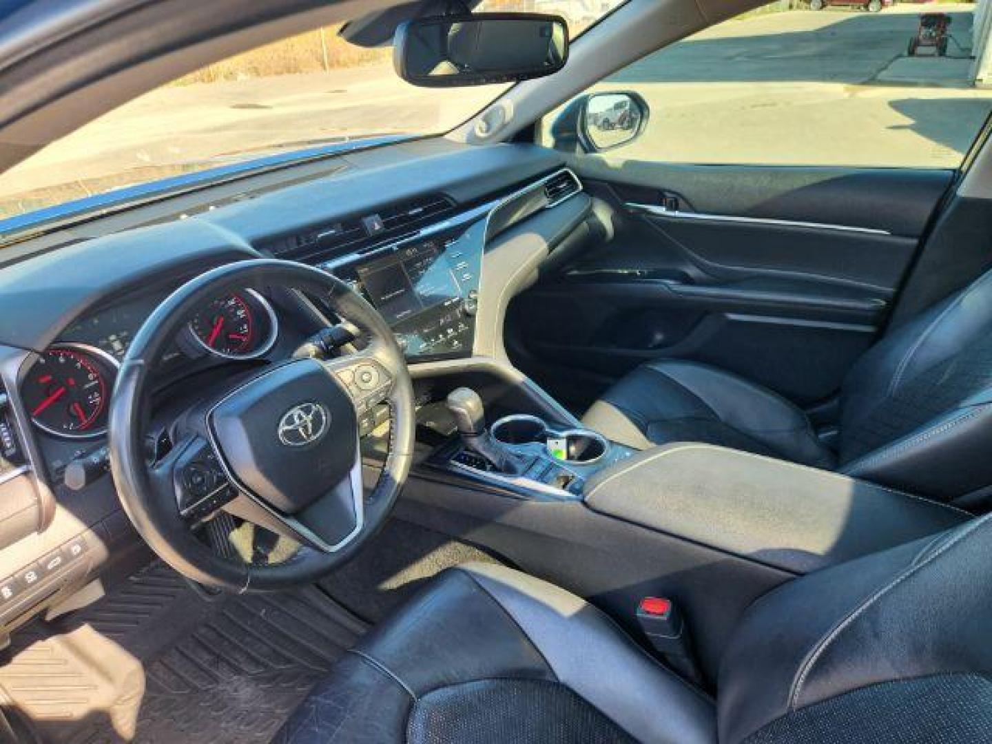 2018 Blue Streak Metallic /Black Toyota Camry (4T1BZ1HK0JU) with an 35L V-6 portdirect injection engine, Automatic transmission, located at 1175 N Woodruff Ave, Idaho Falls, ID, 83401, 43.506901, -111.999657 - At Timberline Auto, finding a great deal on your next vehicle is always easy! Our experienced sales staff's goal is to help find you the right vehicle at the right price! Our knowledgeable finance department has options for almost any credit score. We offer extended service contract options to prote - Photo#38