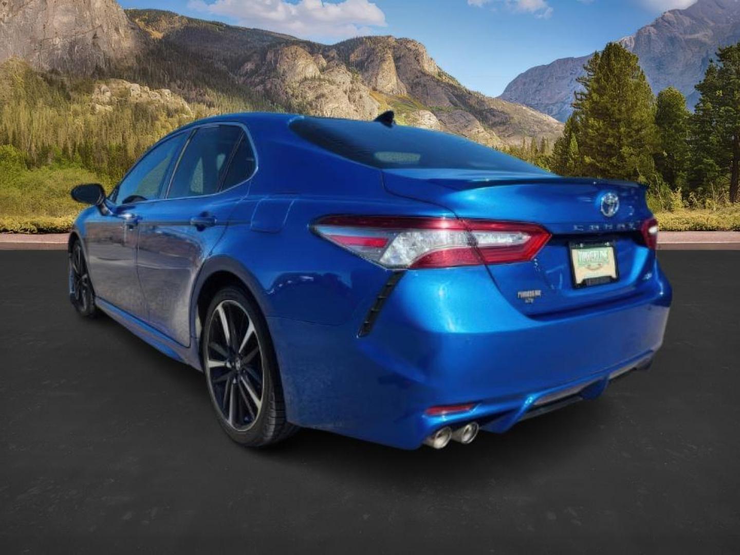 2018 Blue Streak Metallic /Black Toyota Camry (4T1BZ1HK0JU) with an 35L V-6 portdirect injection engine, Automatic transmission, located at 1175 N Woodruff Ave, Idaho Falls, ID, 83401, 43.506901, -111.999657 - At Timberline Auto, finding a great deal on your next vehicle is always easy! Our experienced sales staff's goal is to help find you the right vehicle at the right price! Our knowledgeable finance department has options for almost any credit score. We offer extended service contract options to prote - Photo#2