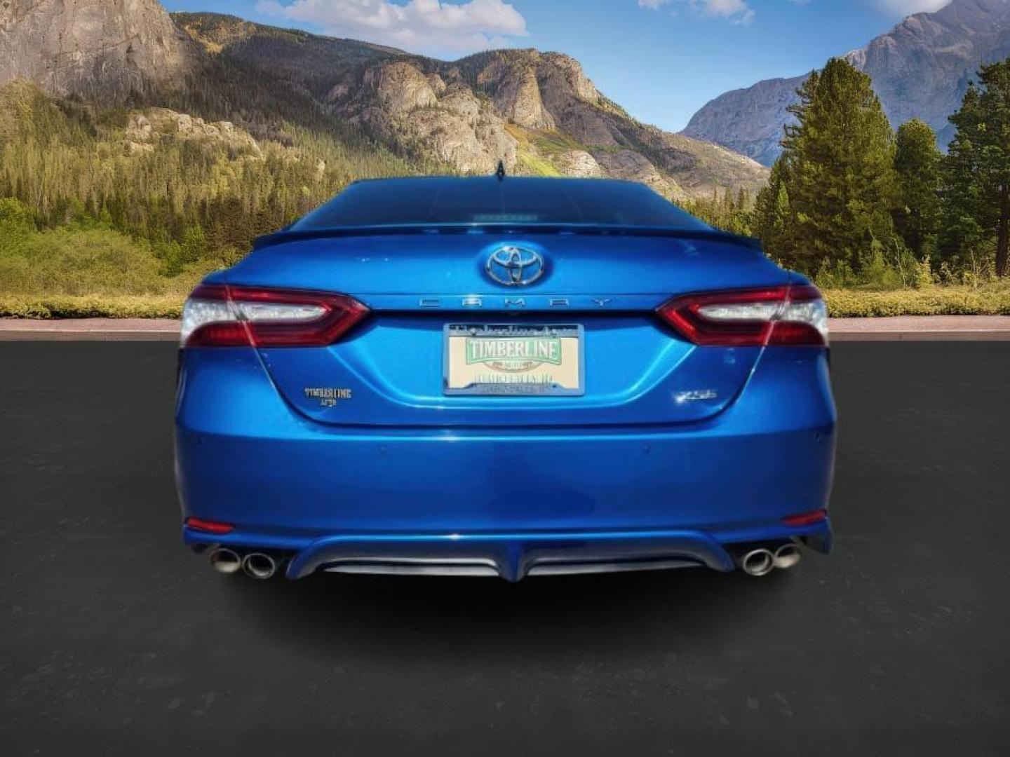2018 Blue Streak Metallic /Black Toyota Camry (4T1BZ1HK0JU) with an 35L V-6 portdirect injection engine, Automatic transmission, located at 1175 N Woodruff Ave, Idaho Falls, ID, 83401, 43.506901, -111.999657 - At Timberline Auto, finding a great deal on your next vehicle is always easy! Our experienced sales staff's goal is to help find you the right vehicle at the right price! Our knowledgeable finance department has options for almost any credit score. We offer extended service contract options to prote - Photo#3
