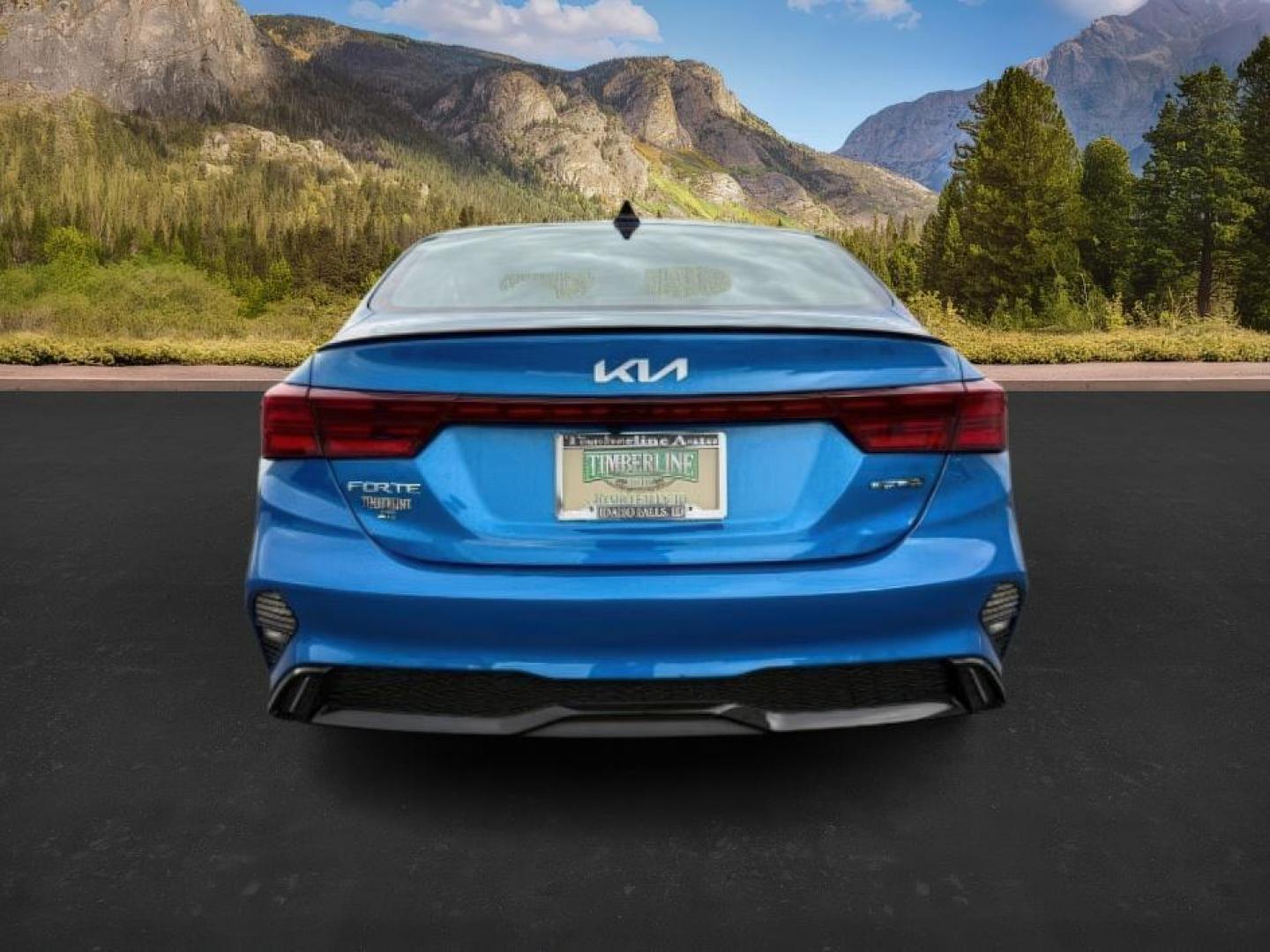 2024 BLUE /Black KIA Forte (3KPF54ADXRE) with an 2L I-4 DOHC engine, Automatic transmission, located at 1175 N Woodruff Ave, Idaho Falls, ID, 83401, 43.506901, -111.999657 - Photo#3