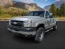 2006 PEWTER /Dark Charcoal Chevrolet Silverado 2500HD LT (1GCHK23D06F) with an Duramax 6.6L V-8 diesel direct injection engine, AUTOMATIC transmission, located at 1235 N Woodruff Ave., Idaho Falls, 83401, (208) 523-1053, 43.507172, -112.000488 - At Timberline Auto, finding a great deal on your next vehicle is always easy! Our experienced sales staff's goal is to help find you the right vehicle at the right price! Our knowledgeable finance department has options for almost any credit score. We offer extended service contract options to prote - Photo#0
