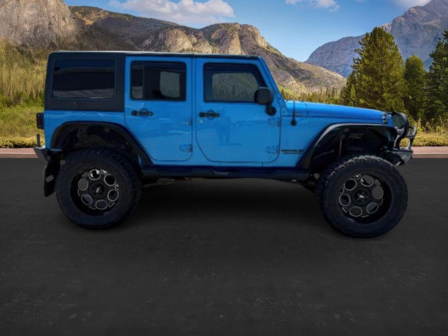 2010 BLUE /Dark Slate Gray/Med Slate Gray Jeep Wrangler Unlimited (1J4BA3H18AL) with an 38L V-6 regular unleaded engine, Automatic transmission, located at 1175 N Woodruff Ave, Idaho Falls, ID, 83401, 43.506901, -111.999657 - At Timberline Auto, finding a great deal on your next vehicle is always easy! Our experienced sales staff's goal is to help find you the right vehicle at the right price! Our knowledgeable finance department has options for almost any credit score. We offer extended service contract options to prote - Photo#5