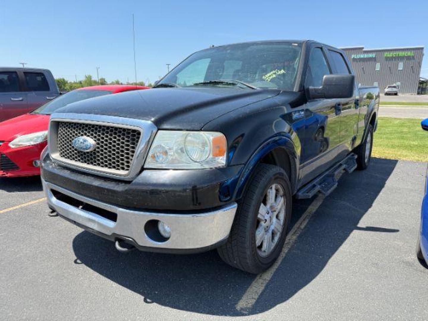 2008 Black Clearcoat /Black Ford F-150 LARIAT (1FTPW14V18F) with an Triton 5.4L V-8 variable valve control engine, AUTO transmission, located at 1235 N Woodruff Ave., Idaho Falls, 83401, (208) 523-1053, 43.507172, -112.000488 - At Timberline Auto, finding a great deal on your next vehicle is always easy! Our experienced sales staff's goal is to help find you the right vehicle at the right price! Our knowledgeable finance department has options for almost any credit score. We offer extended service contract options to prote - Photo#1