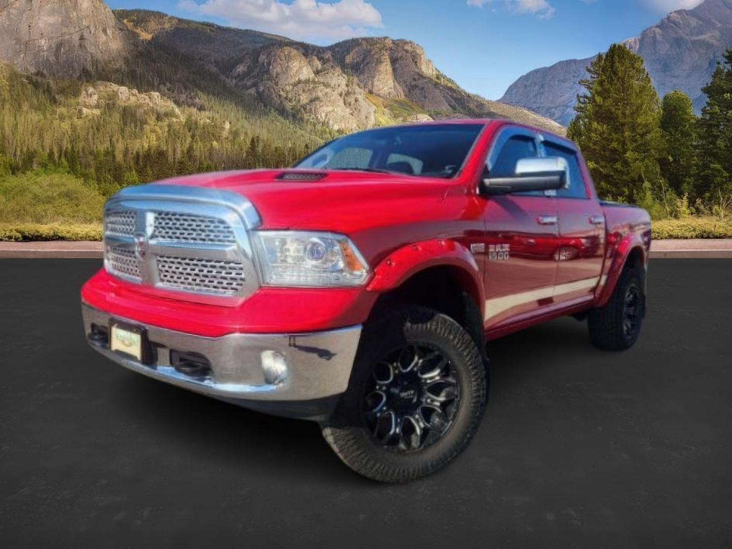 2014 RED /BLACK RAM 1500 LARAMIE (1C6RR7NT4ES) with an 5.7 engine, AUTOMATIC transmission, located at 1235 N Woodruff Ave., Idaho Falls, 83401, (208) 523-1053, 43.507172, -112.000488 - At Timberline Auto, finding a great deal on your next vehicle is always easy! Our experienced sales staff's goal is to help find you the right vehicle at the right price! Our knowledgeable finance department has options for almost any credit score. We offer extended service contract options to prote - Photo#0