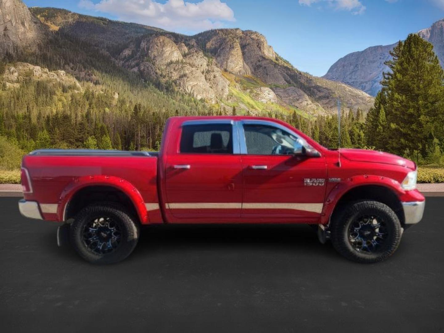 2014 RED /BLACK RAM 1500 LARAMIE (1C6RR7NT4ES) with an 5.7 engine, AUTOMATIC transmission, located at 1235 N Woodruff Ave., Idaho Falls, 83401, (208) 523-1053, 43.507172, -112.000488 - At Timberline Auto, finding a great deal on your next vehicle is always easy! Our experienced sales staff's goal is to help find you the right vehicle at the right price! Our knowledgeable finance department has options for almost any credit score. We offer extended service contract options to prote - Photo#5