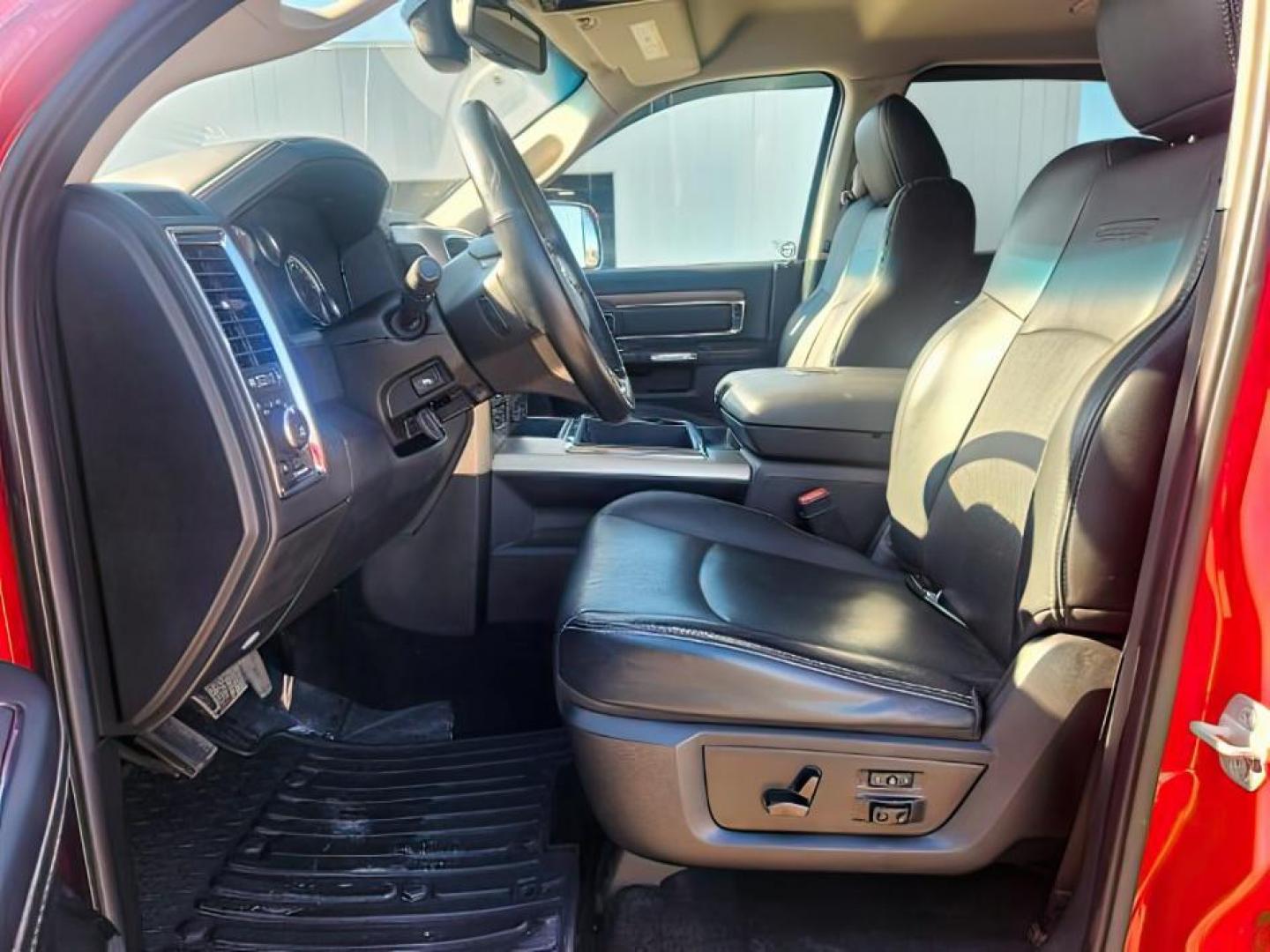 2014 RED /BLACK RAM 1500 LARAMIE (1C6RR7NT4ES) with an 5.7 engine, AUTOMATIC transmission, located at 1235 N Woodruff Ave., Idaho Falls, 83401, (208) 523-1053, 43.507172, -112.000488 - At Timberline Auto, finding a great deal on your next vehicle is always easy! Our experienced sales staff's goal is to help find you the right vehicle at the right price! Our knowledgeable finance department has options for almost any credit score. We offer extended service contract options to prote - Photo#11