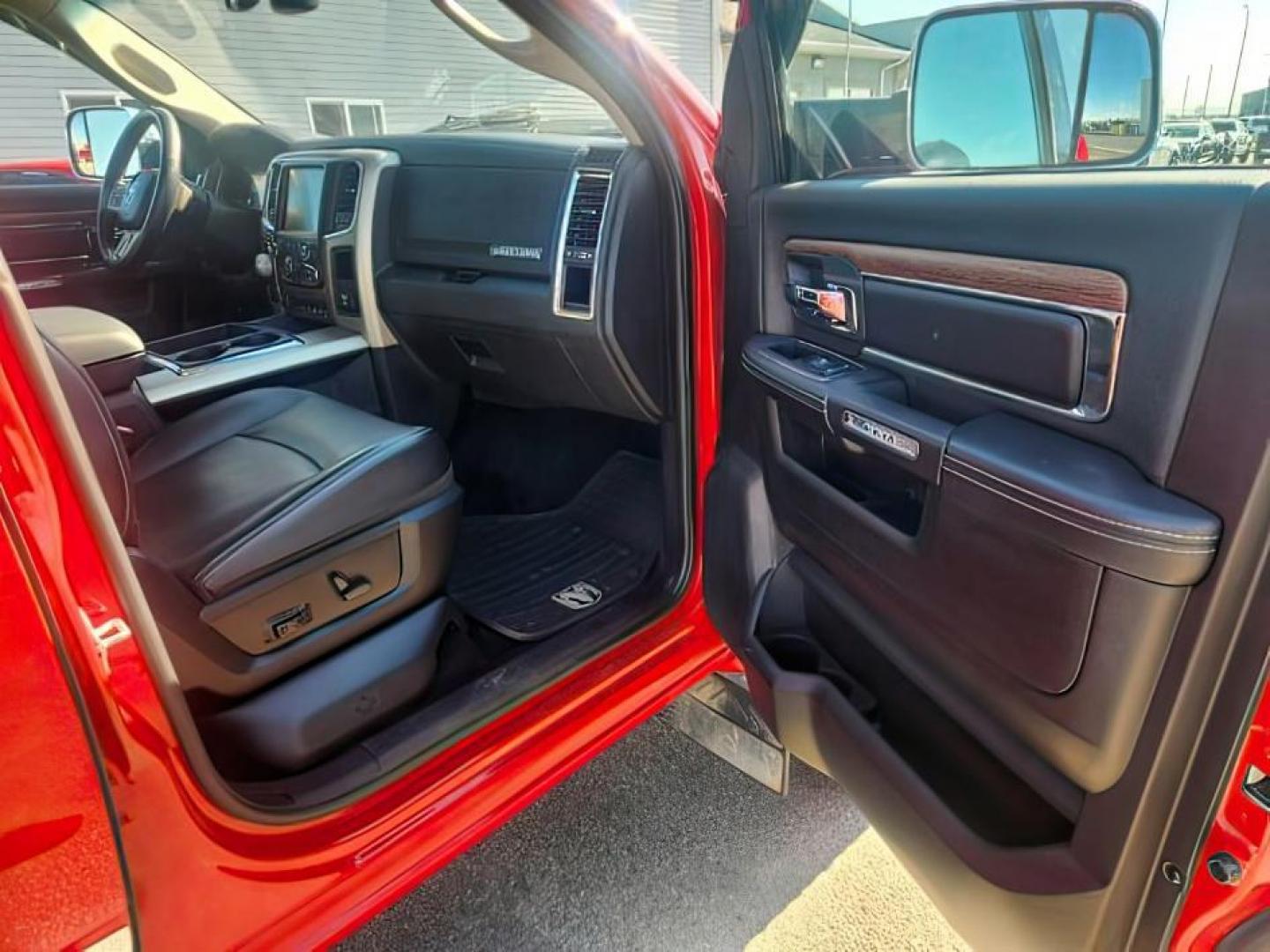 2014 RED /BLACK RAM 1500 LARAMIE (1C6RR7NT4ES) with an 5.7 engine, AUTOMATIC transmission, located at 1235 N Woodruff Ave., Idaho Falls, 83401, (208) 523-1053, 43.507172, -112.000488 - At Timberline Auto, finding a great deal on your next vehicle is always easy! Our experienced sales staff's goal is to help find you the right vehicle at the right price! Our knowledgeable finance department has options for almost any credit score. We offer extended service contract options to prote - Photo#15