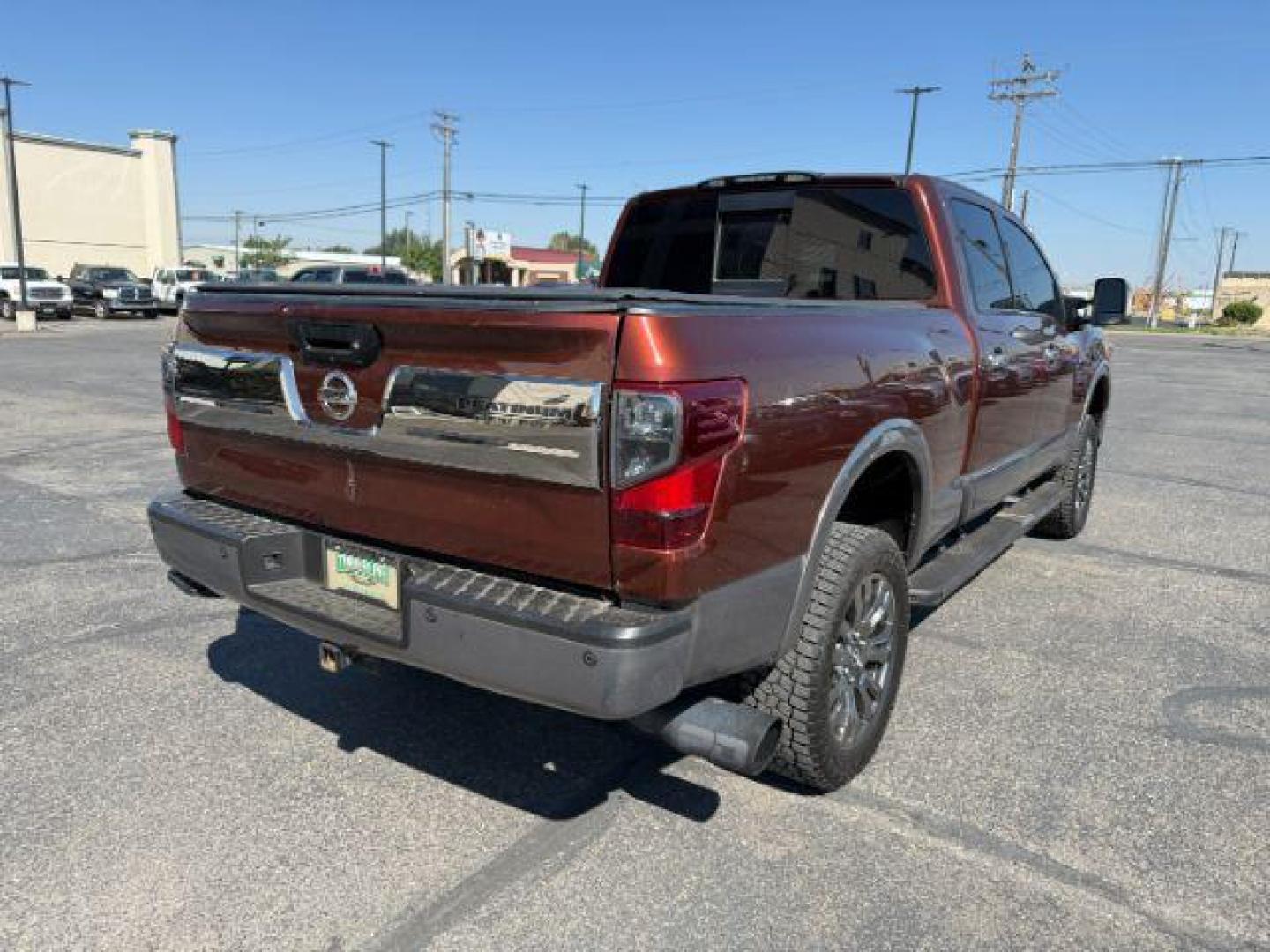 2016 Forged Copper /Black/Brown Nissan TITAN XD (1N6BA1F40GN) with an 5L V-8 diesel direct injection engine, Automatic transmission, located at 1175 N Woodruff Ave, Idaho Falls, ID, 83401, 43.506901, -111.999657 - At Timberline Auto, finding a great deal on your next vehicle is always easy! Our experienced sales staff's goal is to help find you the right vehicle at the right price! Our knowledgeable finance department has options for almost any credit score. We offer extended service contract options to prote - Photo#30