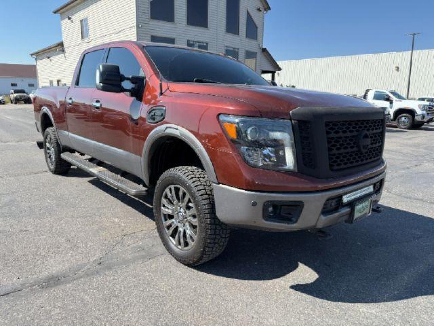 2016 Forged Copper /Black/Brown Nissan TITAN XD (1N6BA1F40GN) with an 5L V-8 diesel direct injection engine, Automatic transmission, located at 1175 N Woodruff Ave, Idaho Falls, ID, 83401, 43.506901, -111.999657 - At Timberline Auto, finding a great deal on your next vehicle is always easy! Our experienced sales staff's goal is to help find you the right vehicle at the right price! Our knowledgeable finance department has options for almost any credit score. We offer extended service contract options to prote - Photo#32