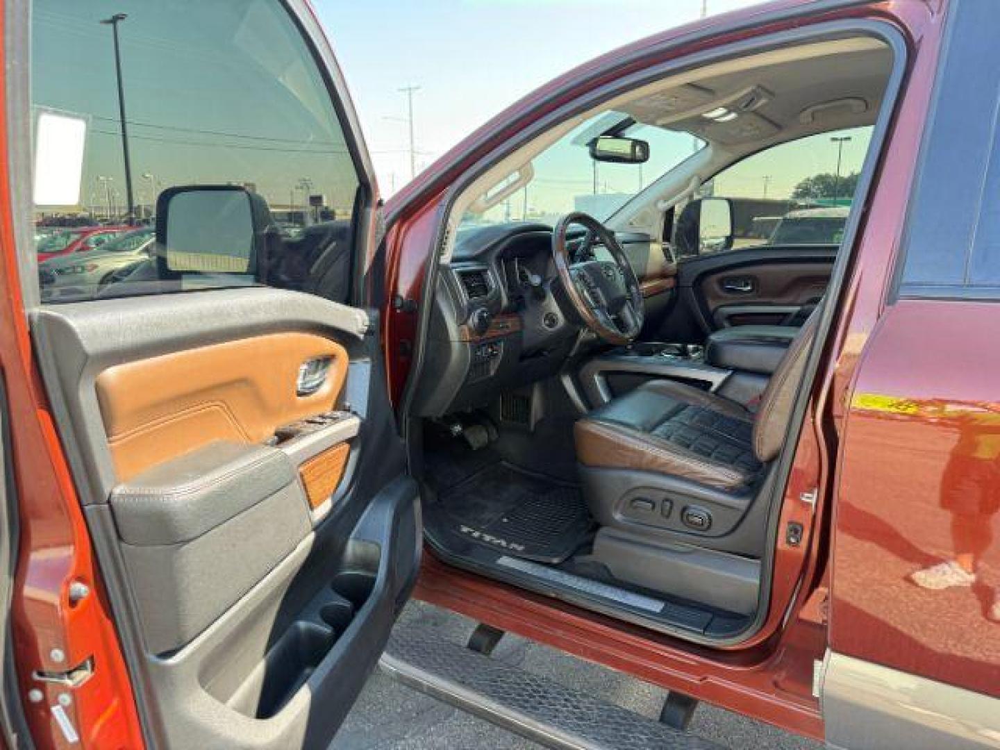 2016 Forged Copper /Black/Brown Nissan TITAN XD (1N6BA1F40GN) with an 5L V-8 diesel direct injection engine, Automatic transmission, located at 1175 N Woodruff Ave, Idaho Falls, ID, 83401, 43.506901, -111.999657 - At Timberline Auto, finding a great deal on your next vehicle is always easy! Our experienced sales staff's goal is to help find you the right vehicle at the right price! Our knowledgeable finance department has options for almost any credit score. We offer extended service contract options to prote - Photo#35