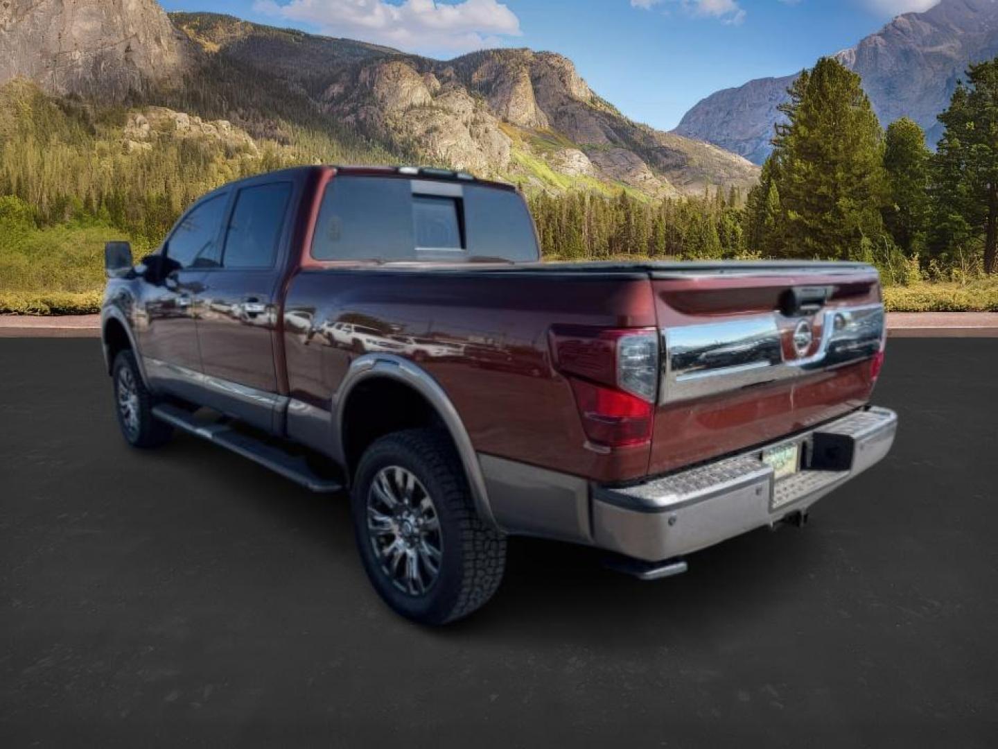 2016 Forged Copper /Black/Brown Nissan TITAN XD (1N6BA1F40GN) with an 5L V-8 diesel direct injection engine, Automatic transmission, located at 1175 N Woodruff Ave, Idaho Falls, ID, 83401, 43.506901, -111.999657 - At Timberline Auto, finding a great deal on your next vehicle is always easy! Our experienced sales staff's goal is to help find you the right vehicle at the right price! Our knowledgeable finance department has options for almost any credit score. We offer extended service contract options to prote - Photo#2