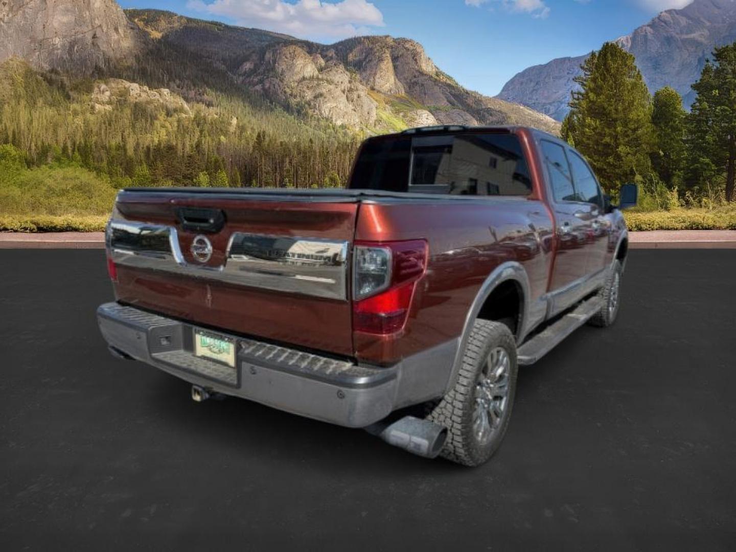 2016 Forged Copper /Black/Brown Nissan TITAN XD (1N6BA1F40GN) with an 5L V-8 diesel direct injection engine, Automatic transmission, located at 1175 N Woodruff Ave, Idaho Falls, ID, 83401, 43.506901, -111.999657 - At Timberline Auto, finding a great deal on your next vehicle is always easy! Our experienced sales staff's goal is to help find you the right vehicle at the right price! Our knowledgeable finance department has options for almost any credit score. We offer extended service contract options to prote - Photo#6