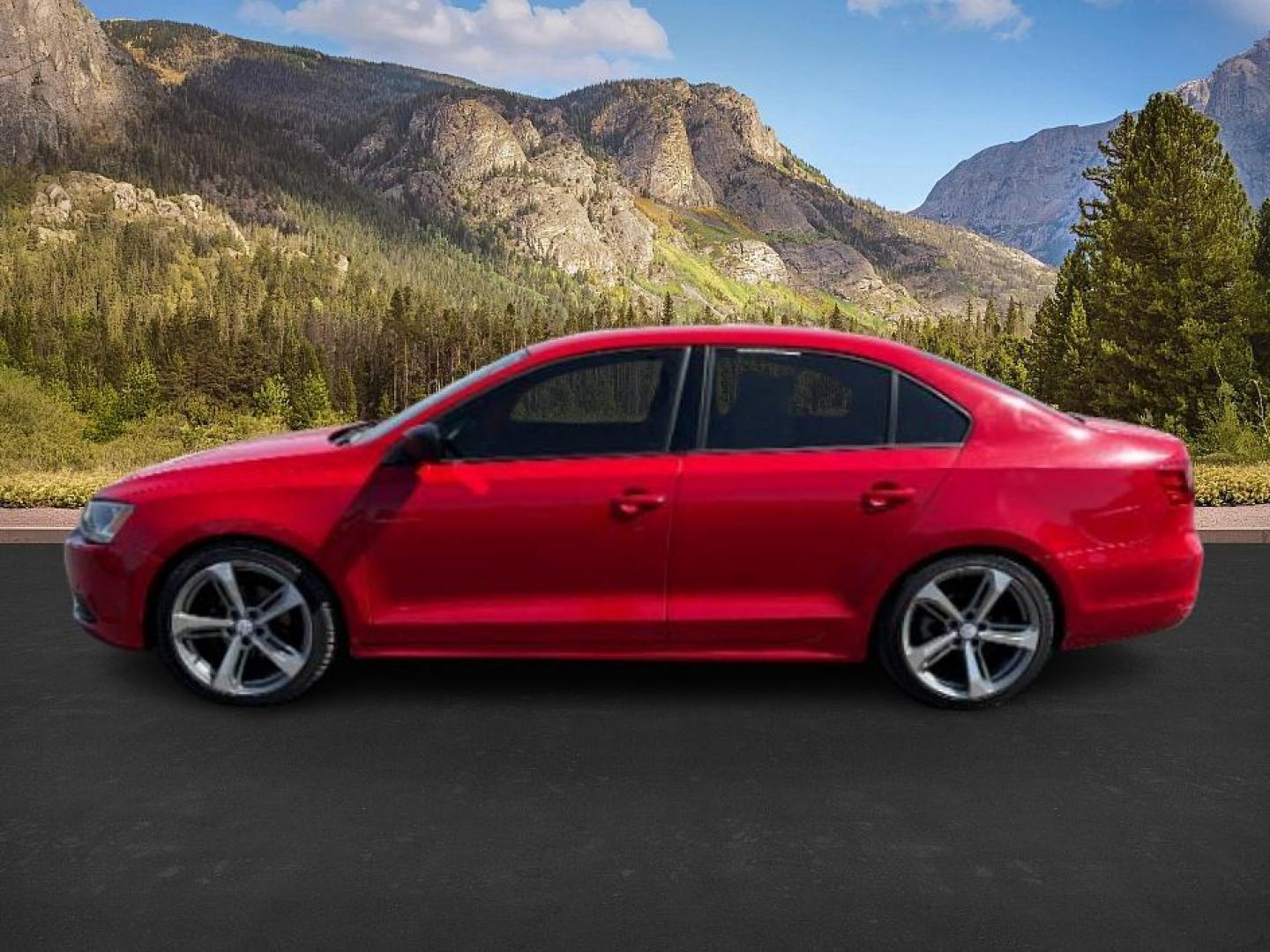2014 Tornado Red /Titan Black Volkswagen Jetta (3VW2K7AJ5EM) with an 2L I-4 regular unleaded engine, Automatic transmission, located at 1175 N Woodruff Ave, Idaho Falls, ID, 83401, 43.506901, -111.999657 - At Timberline Auto, finding a great deal on your next vehicle is always easy! Our experienced sales staff's goal is to help find you the right vehicle at the right price! Our knowledgeable finance department has options for almost any credit score. We offer extended service contract options to prote - Photo#1