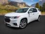 2019 Summit White /Jet Black Chevrolet Traverse (1GNEVKKW3KJ) with an 36L V-6 gasoline direct injection engine, Automatic transmission, located at 1175 N Woodruff Ave, Idaho Falls, ID, 83401, 43.506901, -111.999657 - At Timberline Auto, finding a great deal on your next vehicle is always easy! Our experienced sales staff's goal is to help find you the right vehicle at the right price! Our knowledgeable finance department has options for almost any credit score. We offer extended service contract options to prote - Photo#0