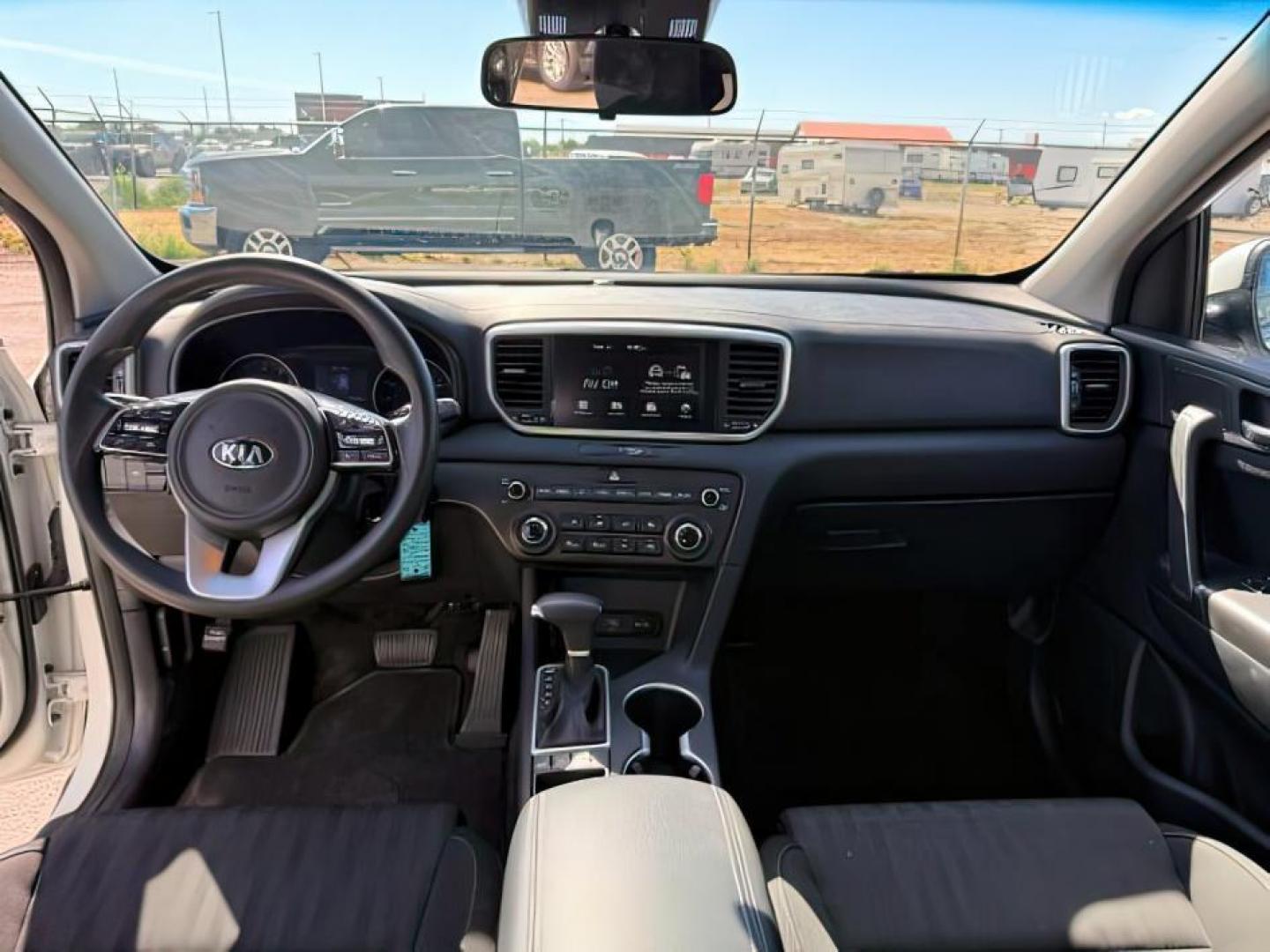 2021 Snow White Pearl /Black KIA Sportage (KNDPMCAC0M7) with an Theta II 24L I-4 gasoline direct injection engine, Automatic transmission, located at 1175 N Woodruff Ave, Idaho Falls, ID, 83401, 43.506901, -111.999657 - At Timberline Auto, finding a great deal on your next vehicle is always easy! Our experienced sales staff's goal is to help find you the right vehicle at the right price! Our knowledgeable finance department has options for almost any credit score. We offer extended service contract options to prote - Photo#18