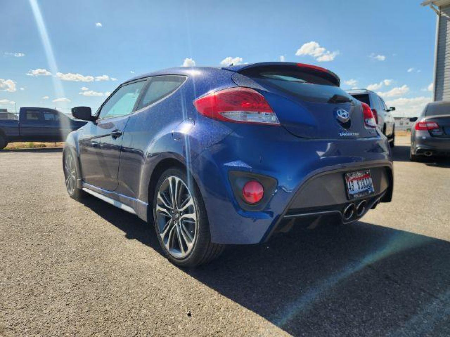2017 Pacific Blue Pearl /Black Hyundai Veloster (KMHTC6AE0HU) with an 16L I-4 gasoline direct injection engine, Automatic transmission, located at 1175 N Woodruff Ave, Idaho Falls, ID, 83401, 43.506901, -111.999657 - At Timberline Auto, finding a great deal on your next vehicle is always easy! Our experienced sales staff's goal is to help find you the right vehicle at the right price! Our knowledgeable finance department has options for almost any credit score. We offer extended service contract options to prote - Photo#26