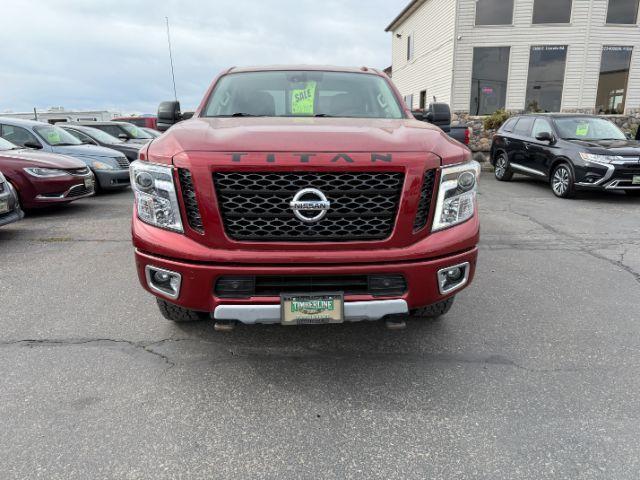 2016 RED /LEATHER Nissan Titan XD (1N6BA1F47GN) with an 50 engine, Automatic transmission, located at 1175 N Woodruff Ave, Idaho Falls, ID, 83401, 43.506901, -111.999657 - At Timberline Auto, finding a great deal on your next vehicle is always easy! Our experienced sales staff's goal is to help find you the right vehicle at the right price! Our knowledgeable finance department has options for almost any credit score. We offer extended service contract options to prote - Photo#29