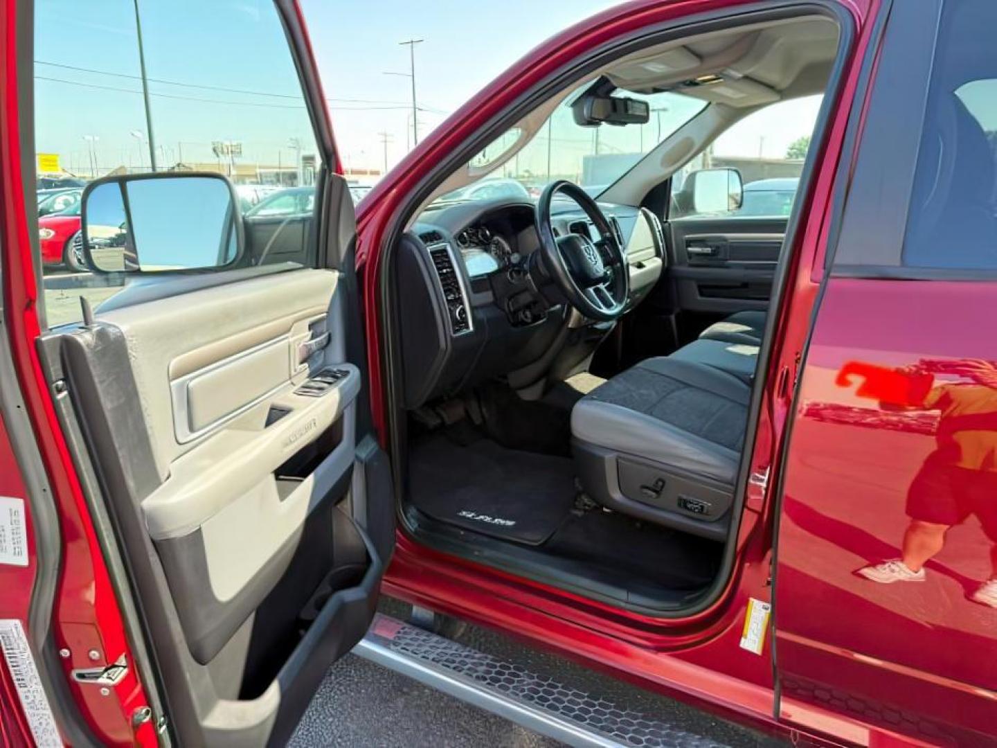 2015 RED /Diesel Gray/Black Ram 1500 (1C6RR7LTXFS) with an HEMI 57L V-8 variable valve control engine, Automatic transmission, located at 1175 N Woodruff Ave, Idaho Falls, ID, 83401, 43.506901, -111.999657 - At Timberline Auto, finding a great deal on your next vehicle is always easy! Our experienced sales staff's goal is to help find you the right vehicle at the right price! Our knowledgeable finance department has options for almost any credit score. We offer extended service contract options to prote - Photo#10
