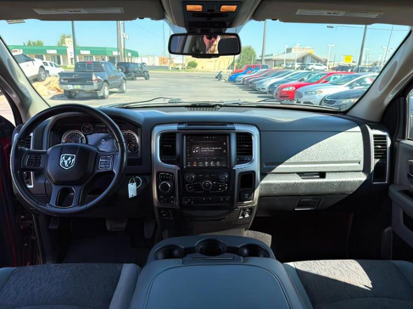 2015 RED /Diesel Gray/Black Ram 1500 (1C6RR7LTXFS) with an HEMI 57L V-8 variable valve control engine, Automatic transmission, located at 1175 N Woodruff Ave, Idaho Falls, ID, 83401, 43.506901, -111.999657 - At Timberline Auto, finding a great deal on your next vehicle is always easy! Our experienced sales staff's goal is to help find you the right vehicle at the right price! Our knowledgeable finance department has options for almost any credit score. We offer extended service contract options to prote - Photo#17